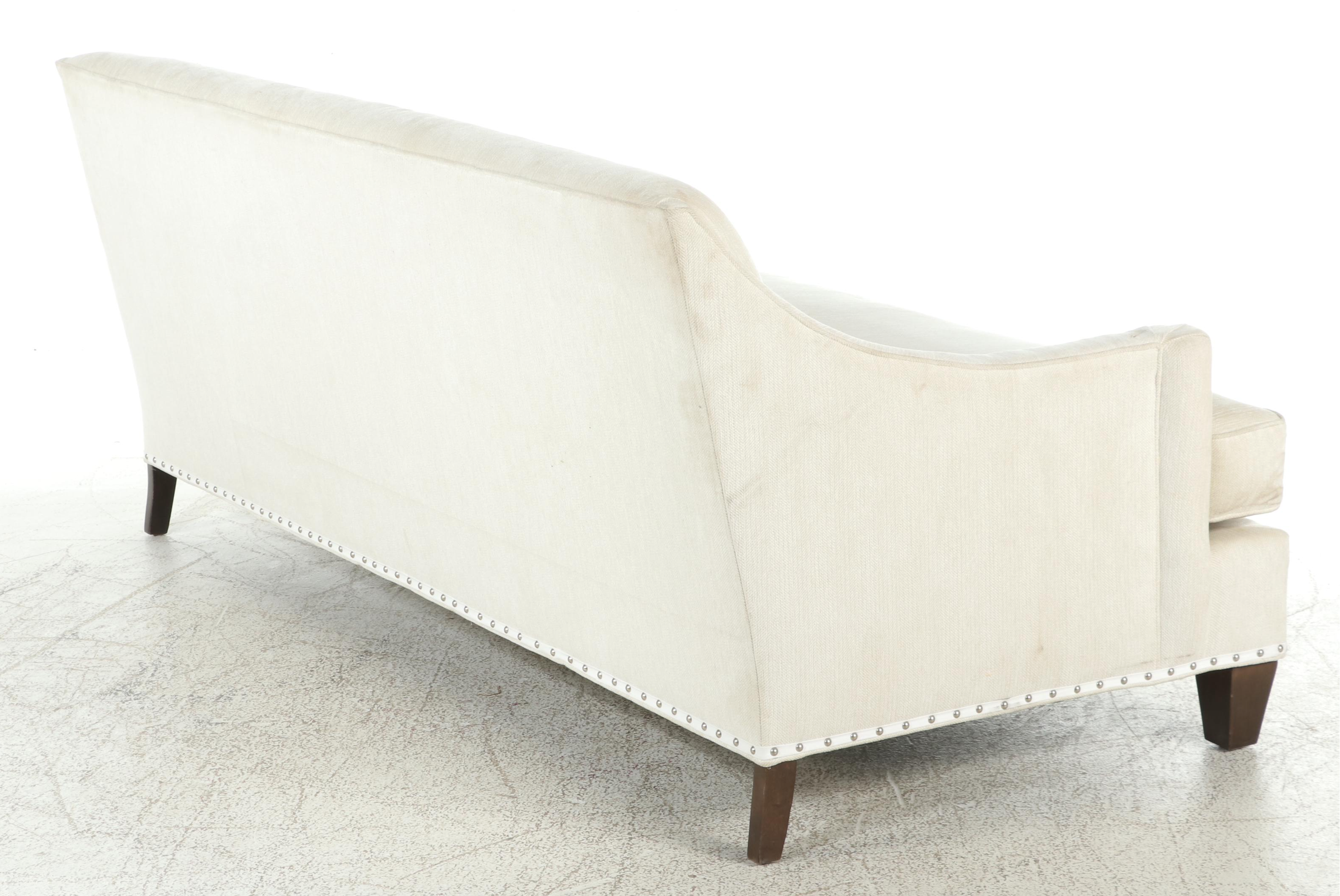 Stanford Furniture Contemporary Button-Tufted Sofa