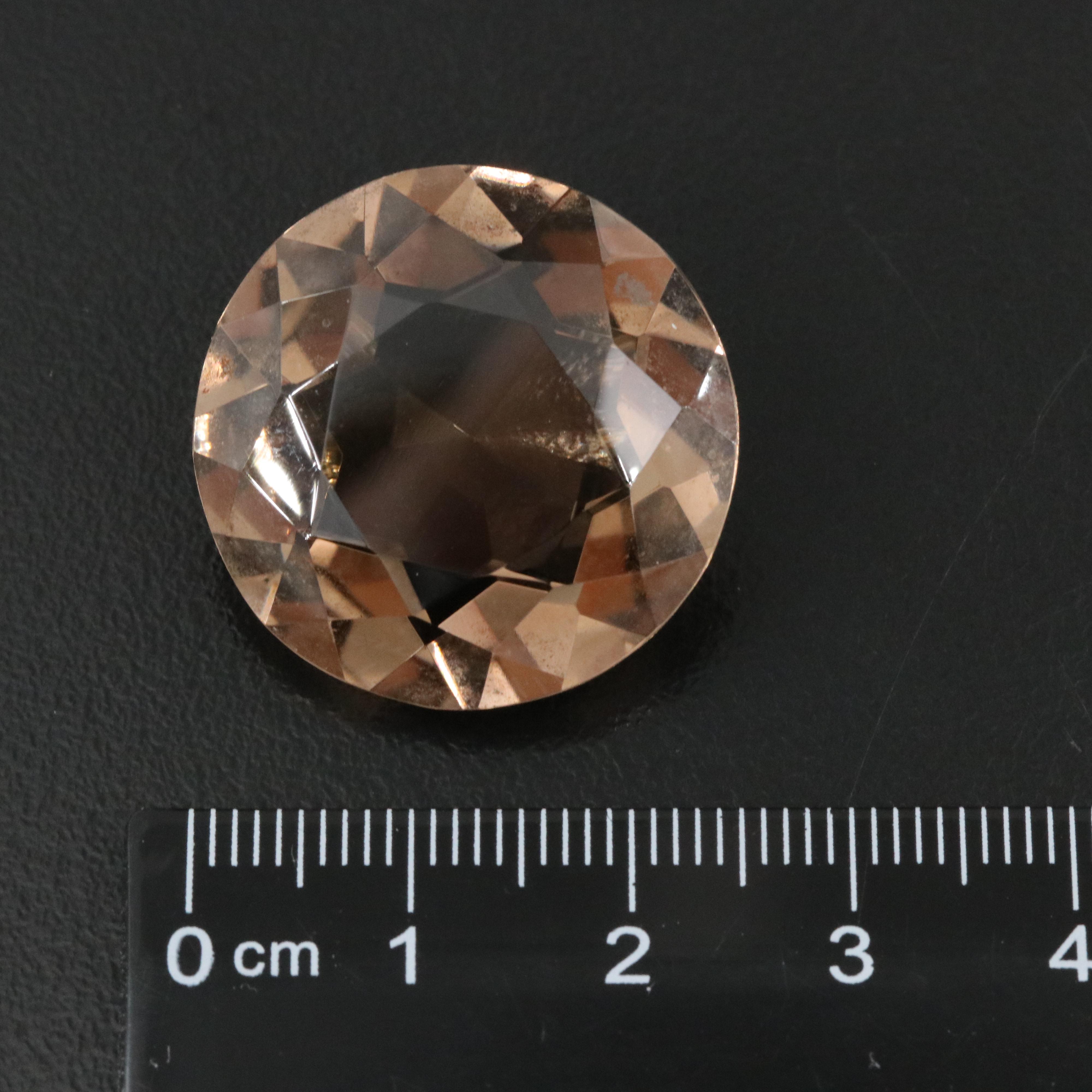 Loose 39.25 CT Smoky Quartz