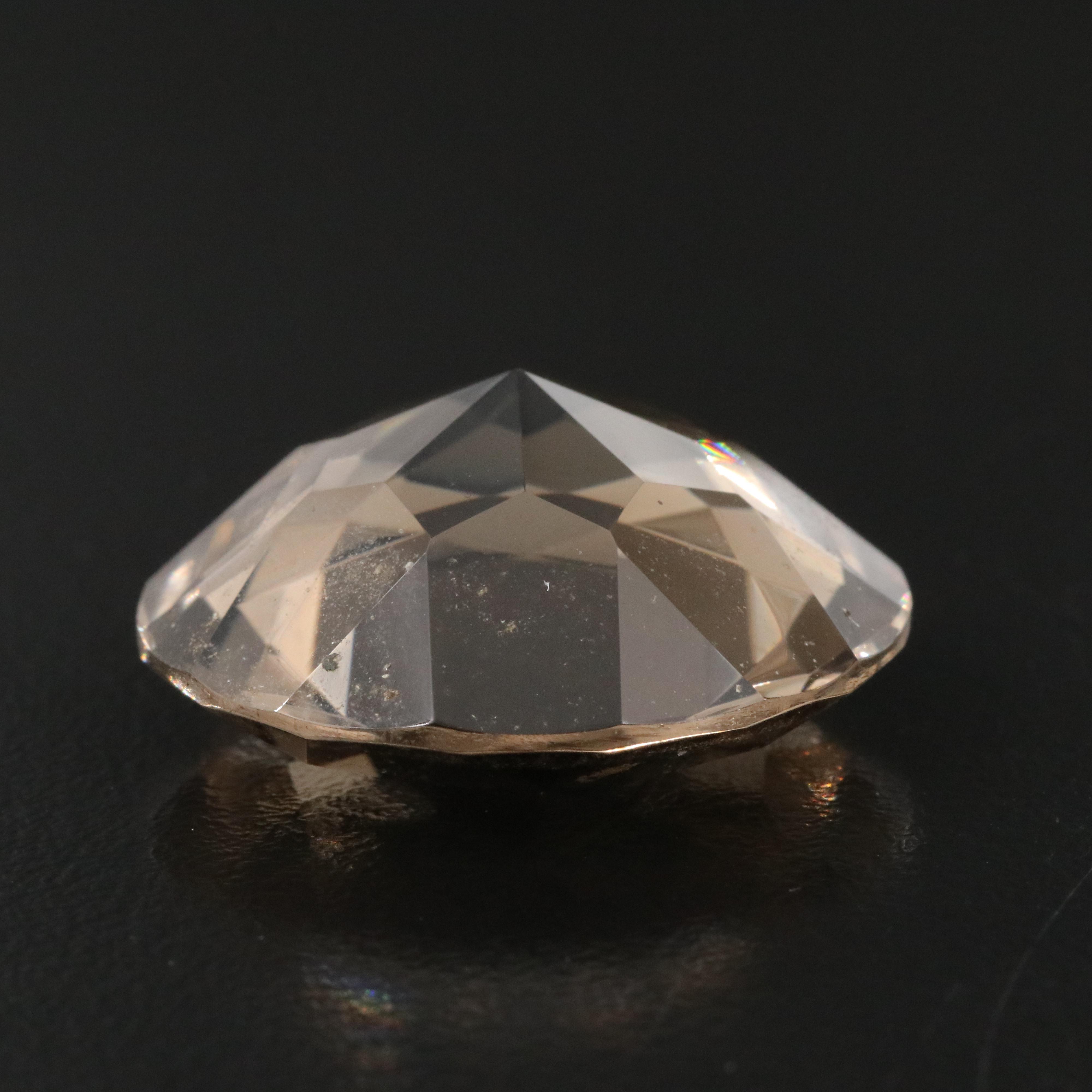 Loose 39.25 CT Smoky Quartz