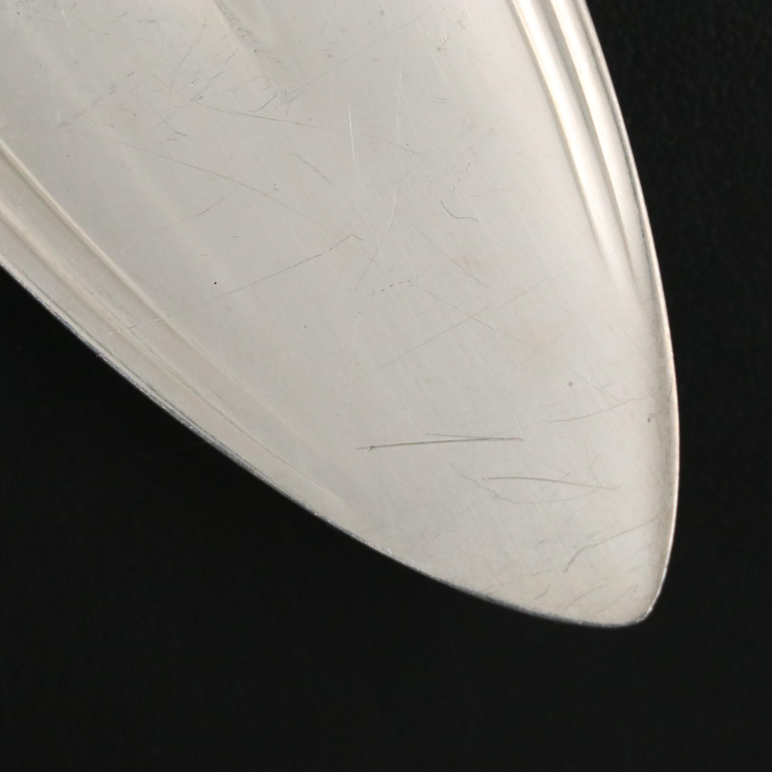 Reed & Barton "Love Disarmed" Sterling Pie Server, 1899–1928