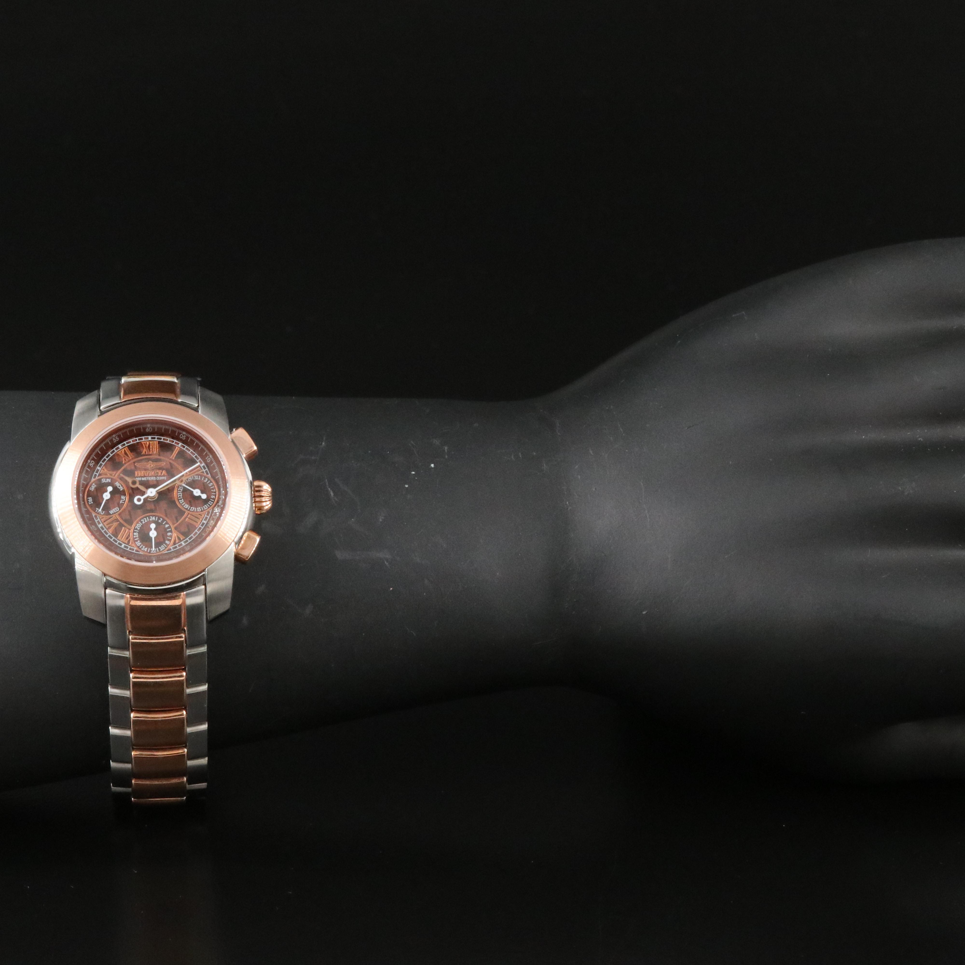 Invicta Lugano ref. 4064 Multi-Function Quartz Steel Watch