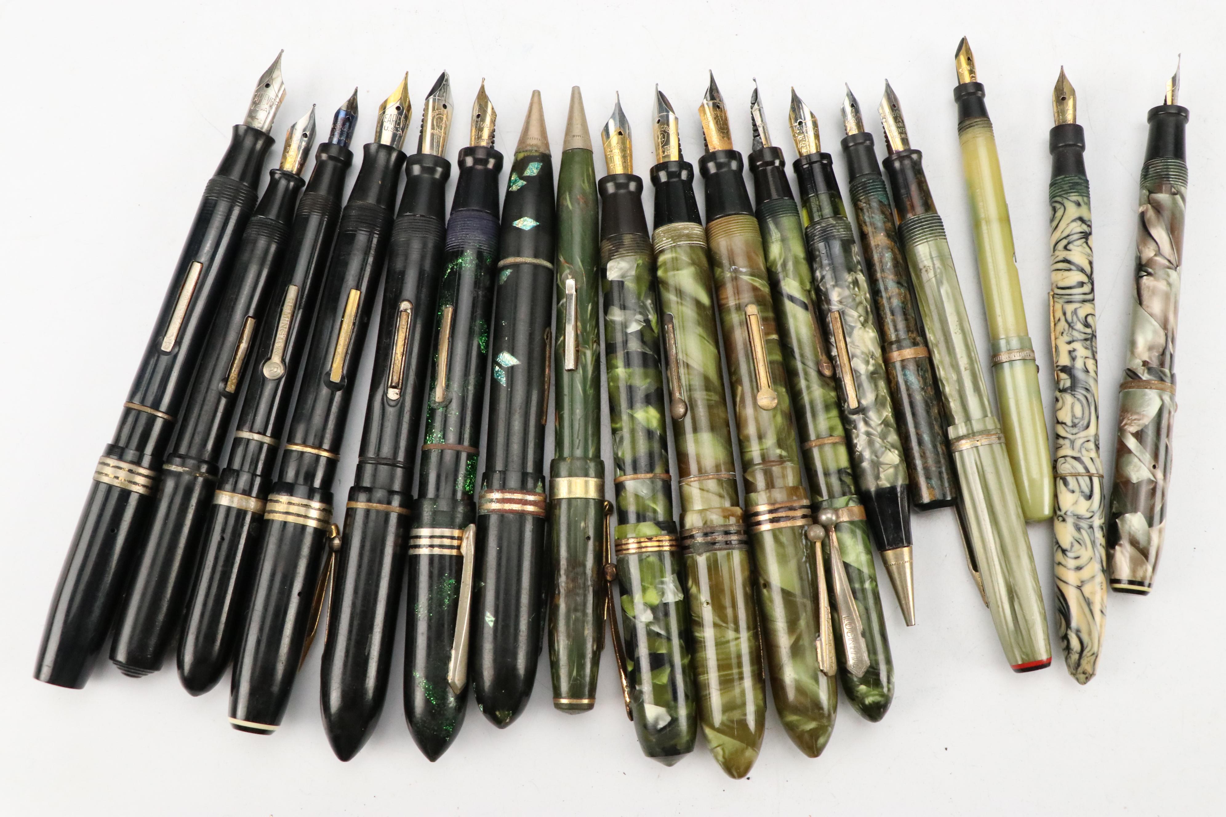 Avon Celluloid Pen with Faux MOP Inlays and More