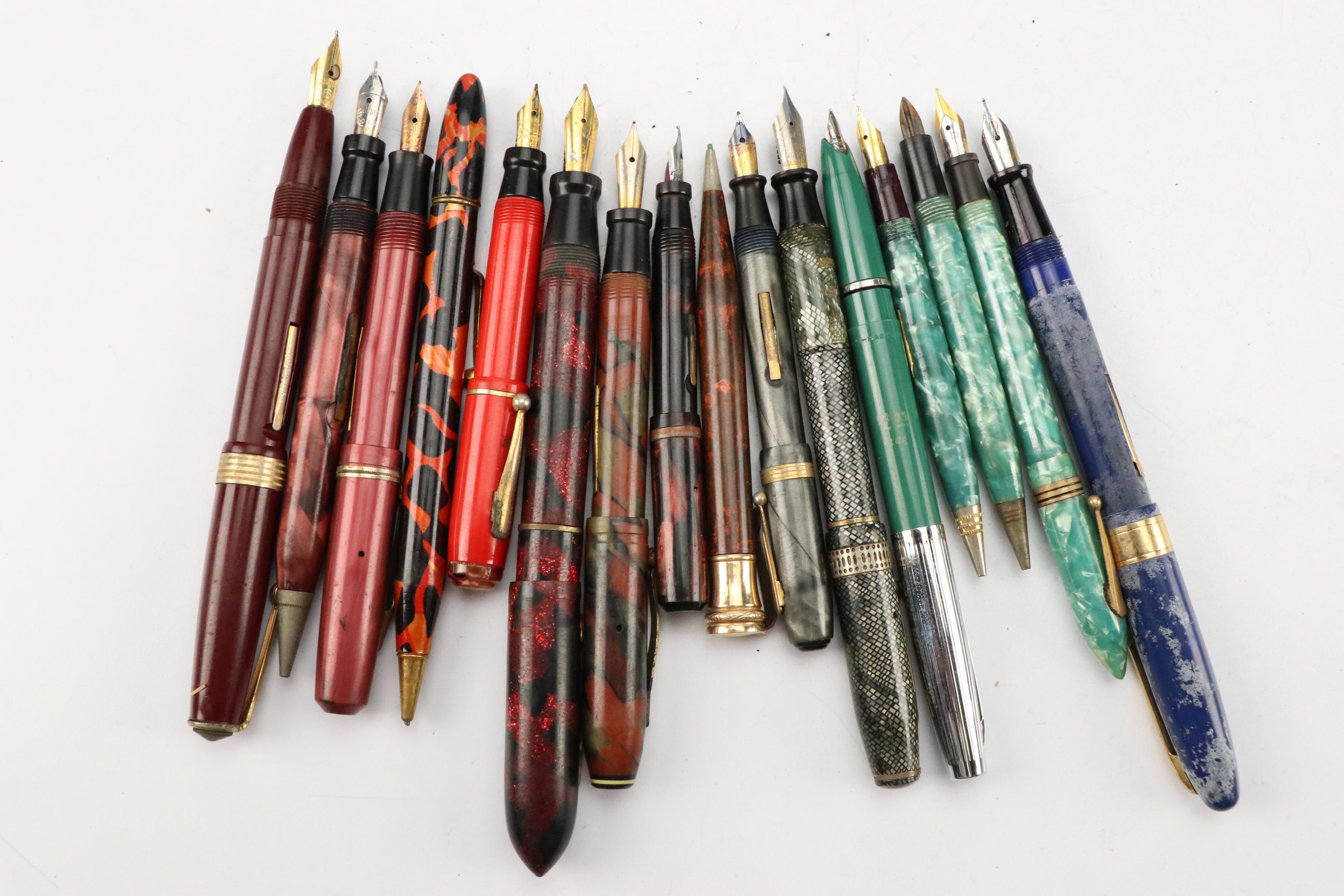 Avon Celluloid Pen with Faux MOP Inlays and More