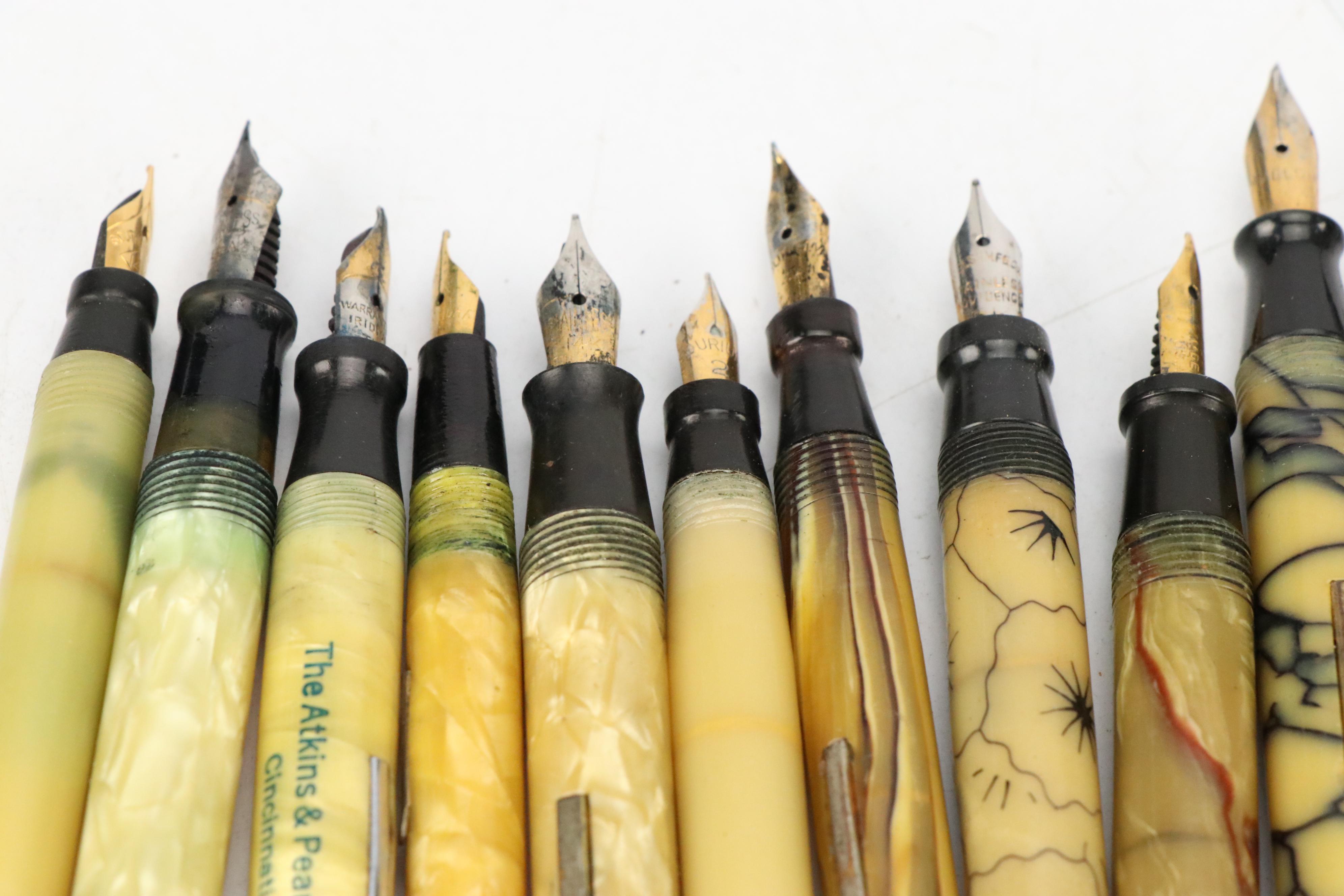 Avon Celluloid Pen with Faux MOP Inlays and More