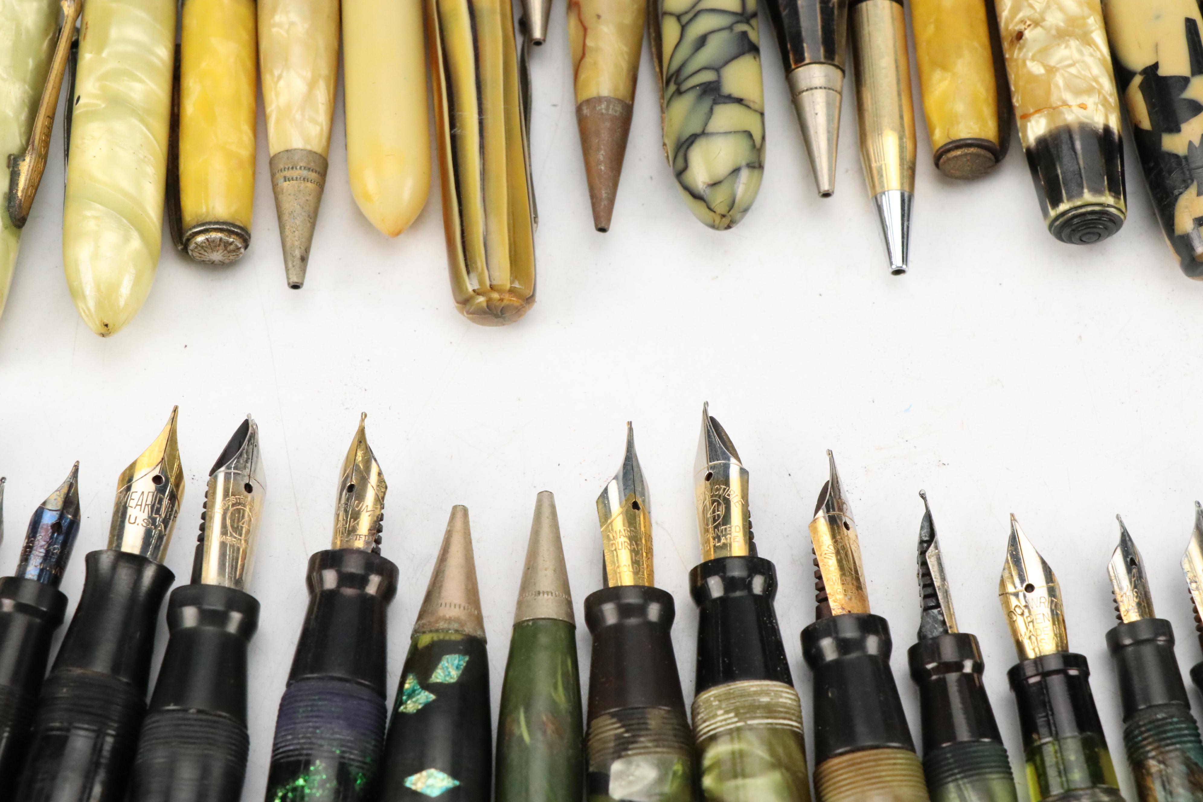 Avon Celluloid Pen with Faux MOP Inlays and More