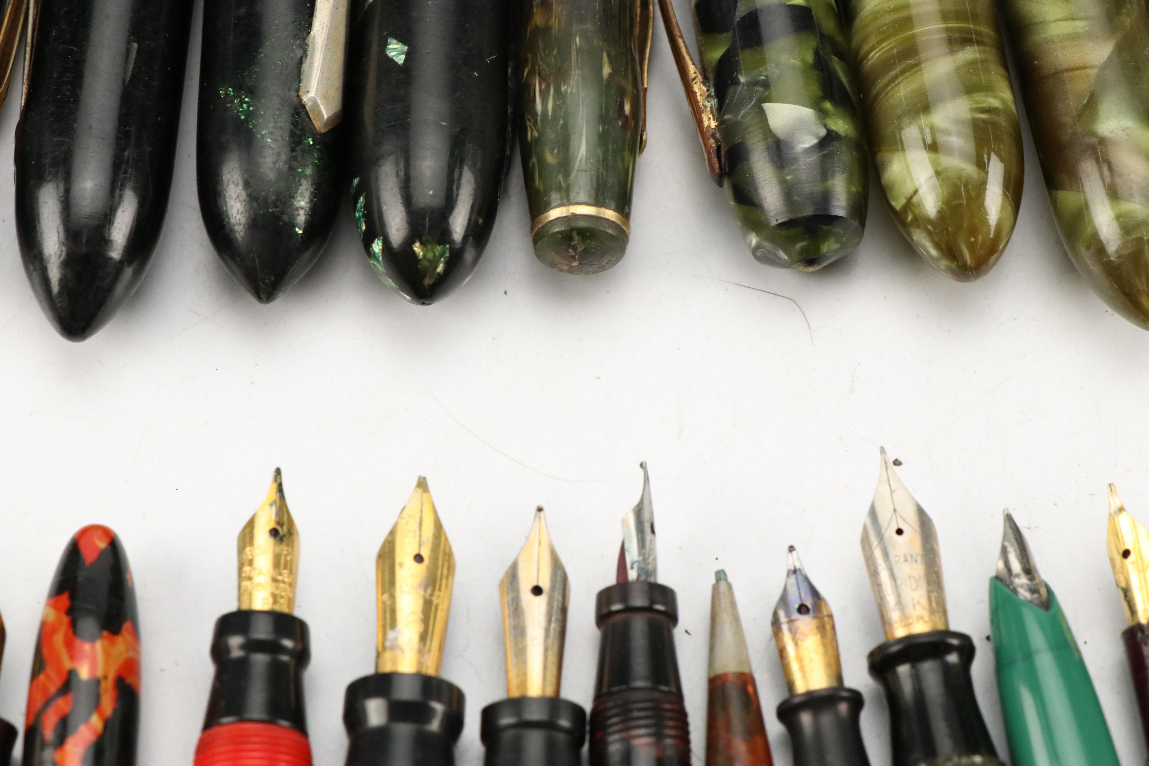 Avon Celluloid Pen with Faux MOP Inlays and More