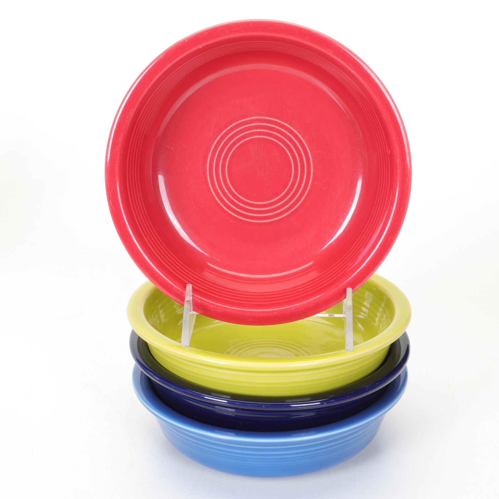 Homer Laughlin "Fiestaware" Place Settings for Four