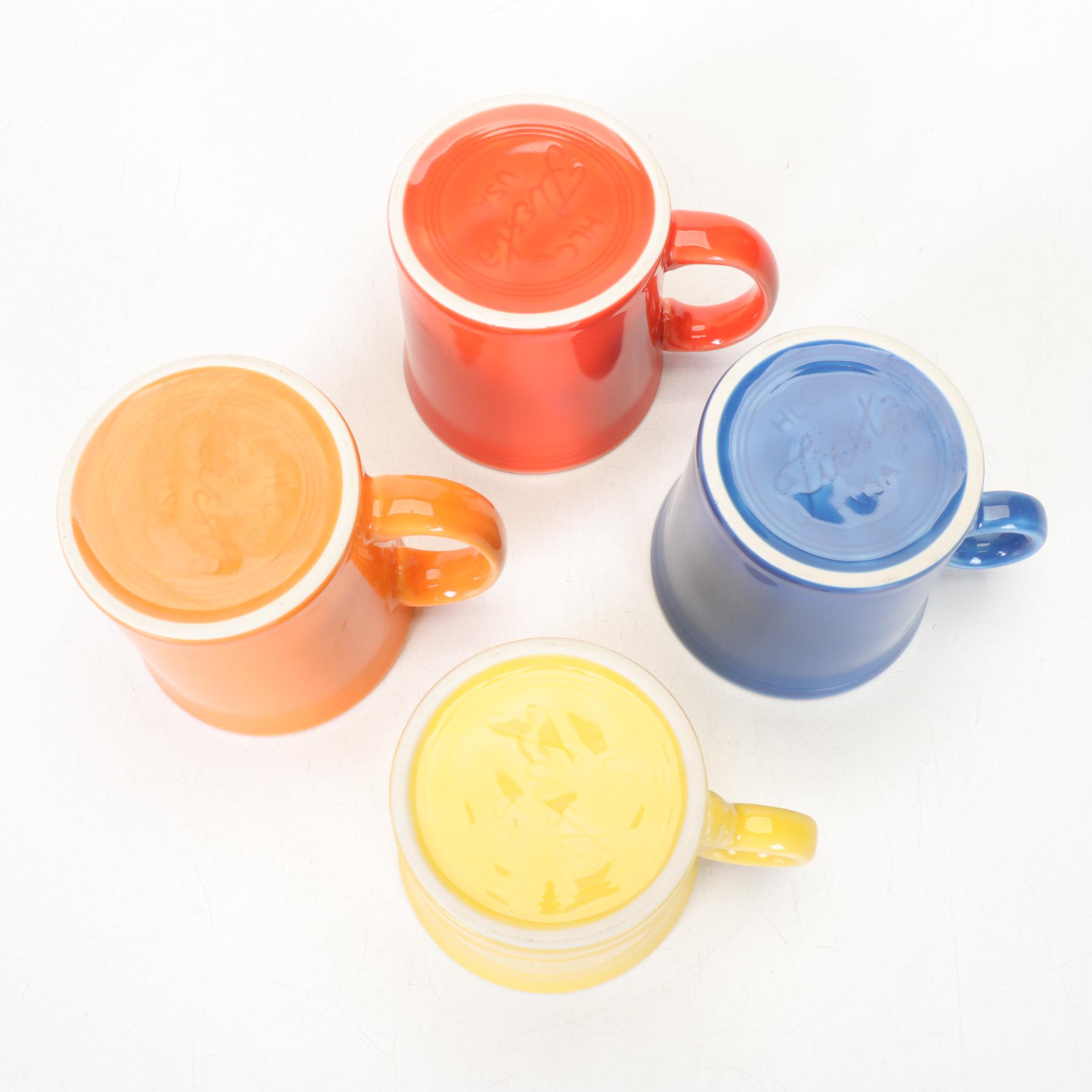 Homer Laughlin "Fiestaware" Place Settings for Four