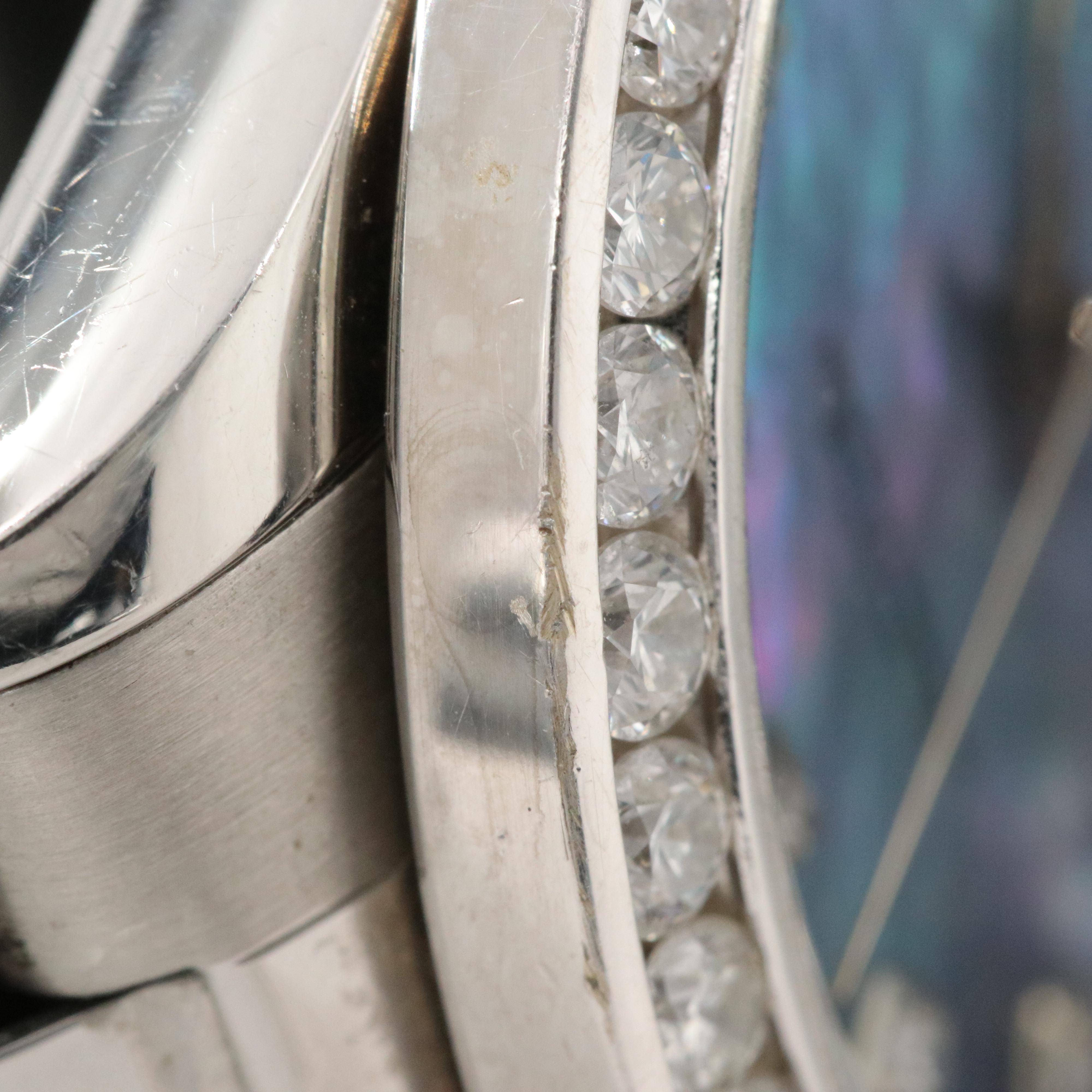 Rolex Datejust 16220 Custom 3.75 CTW Diamond Dial & Bezel Automatic Watch