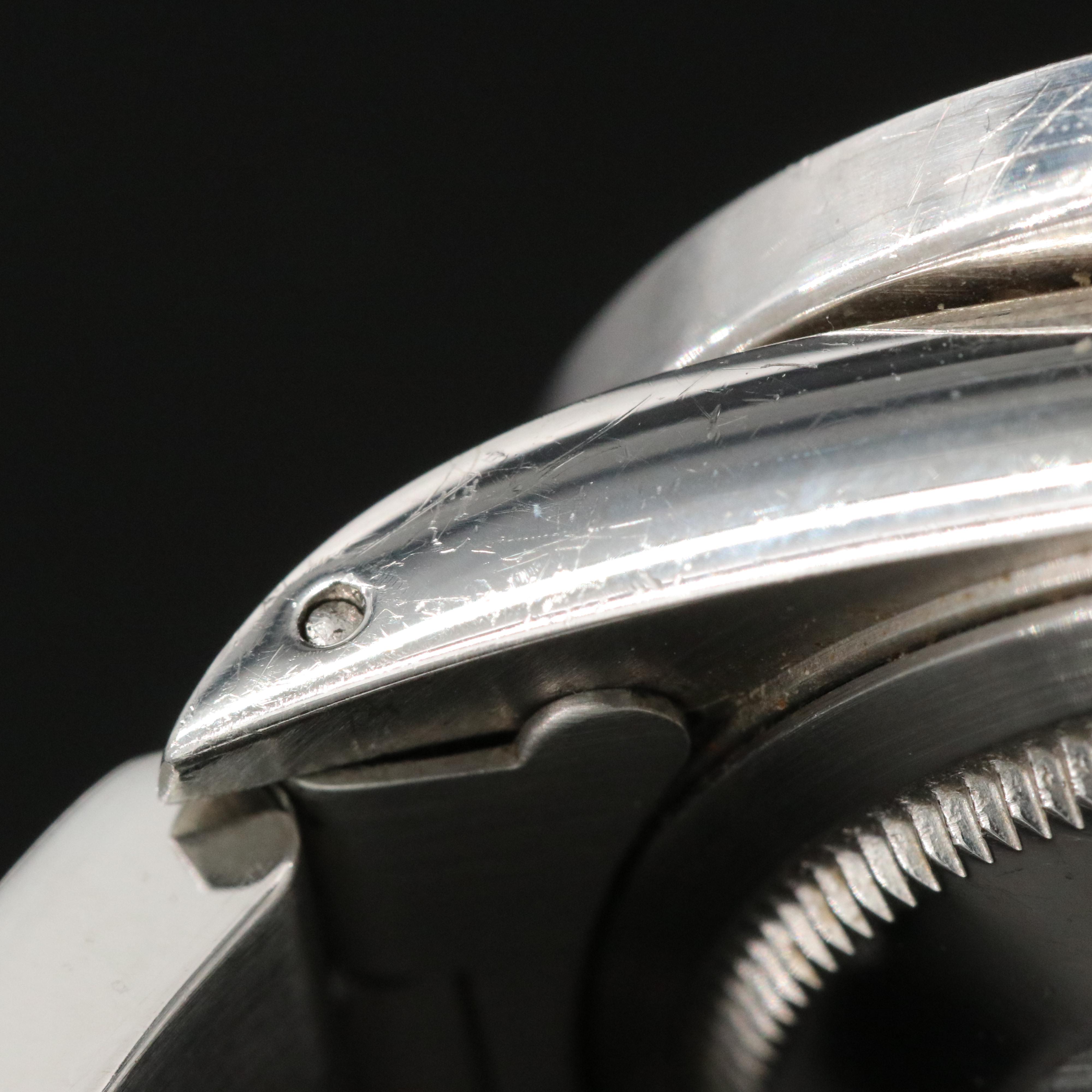 Rolex Datejust 16220 Custom 3.75 CTW Diamond Dial & Bezel Automatic Watch