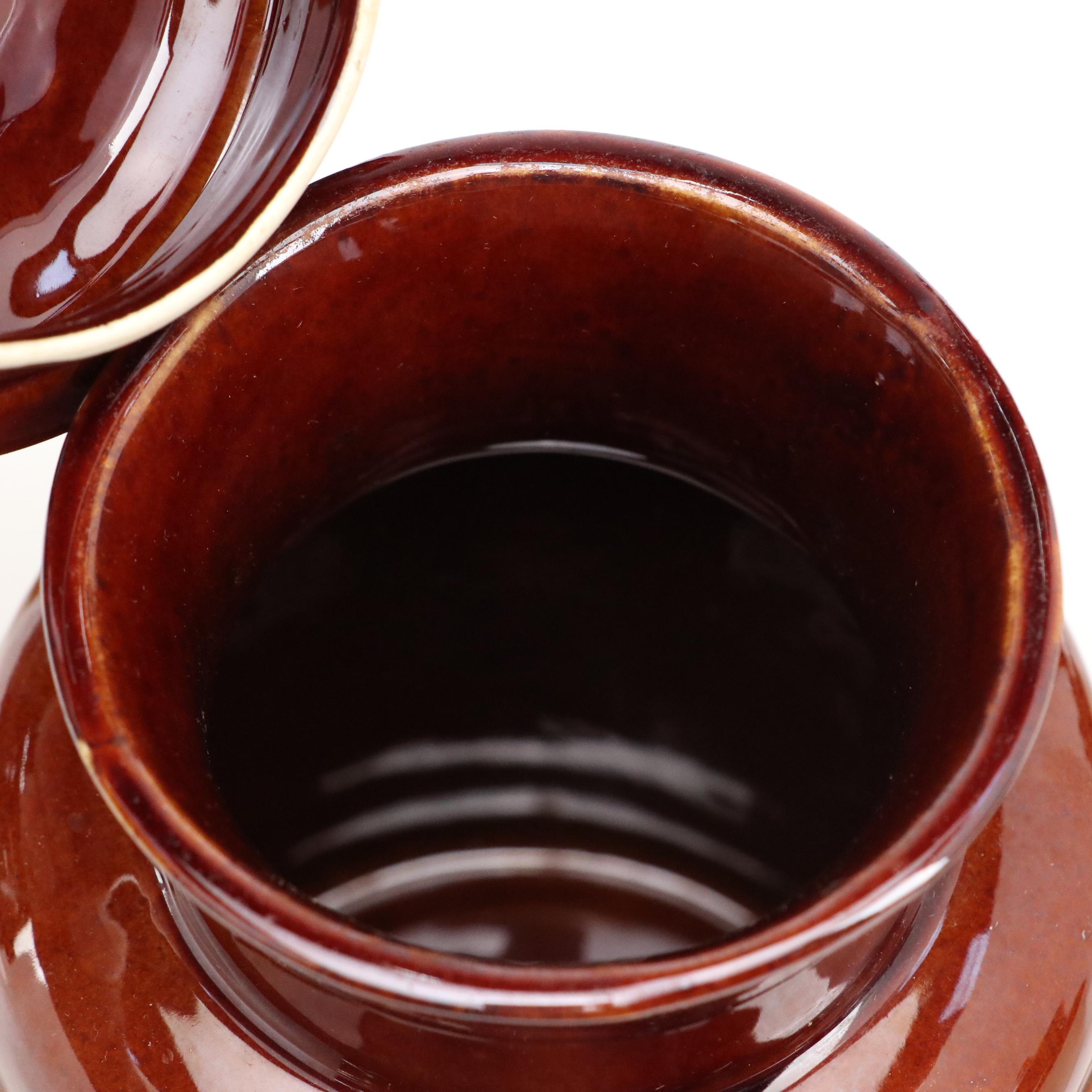 McCoy Pottery "Fruit Festival" Canister Set