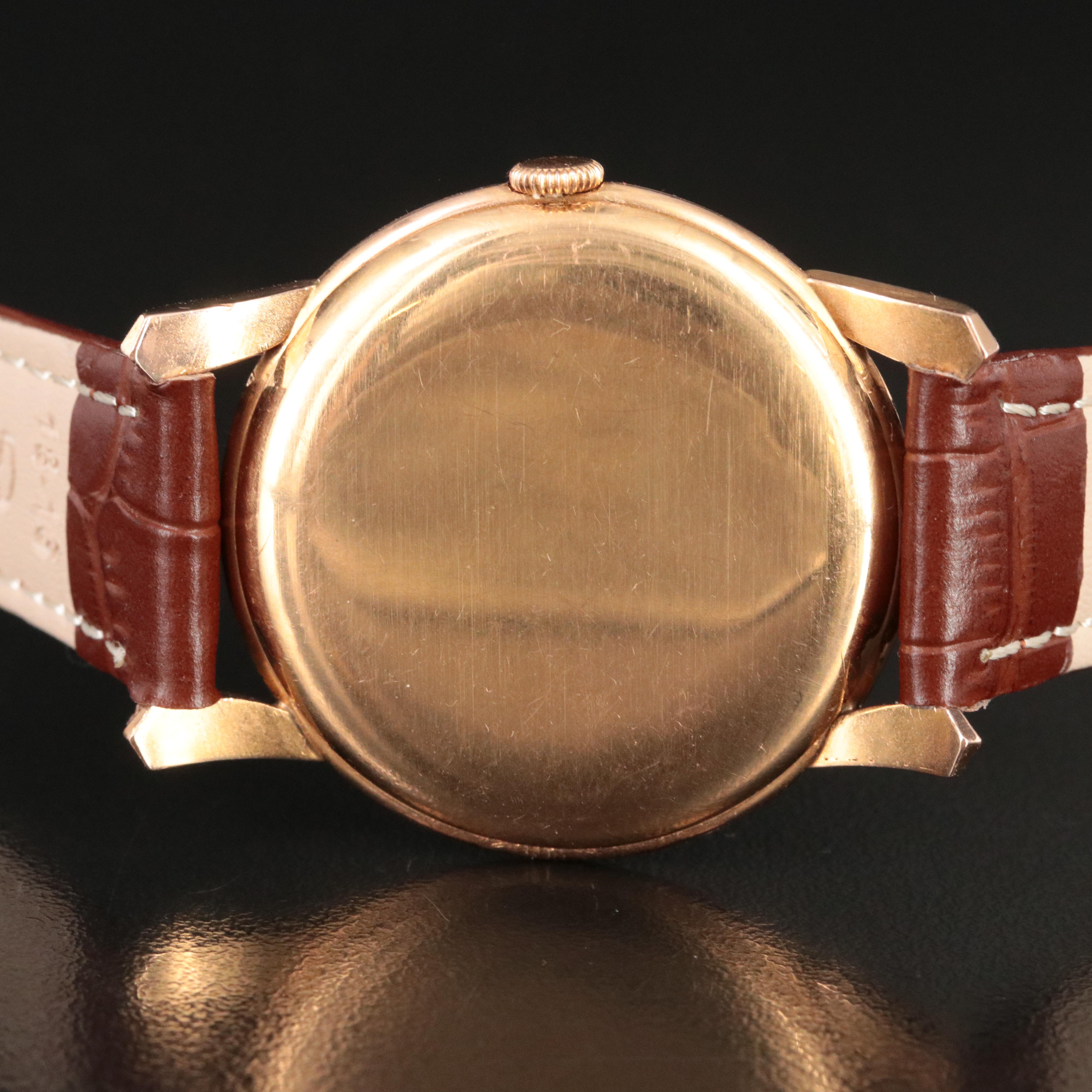 18K International Watch Co. Bombé Lugs Vintage Watch