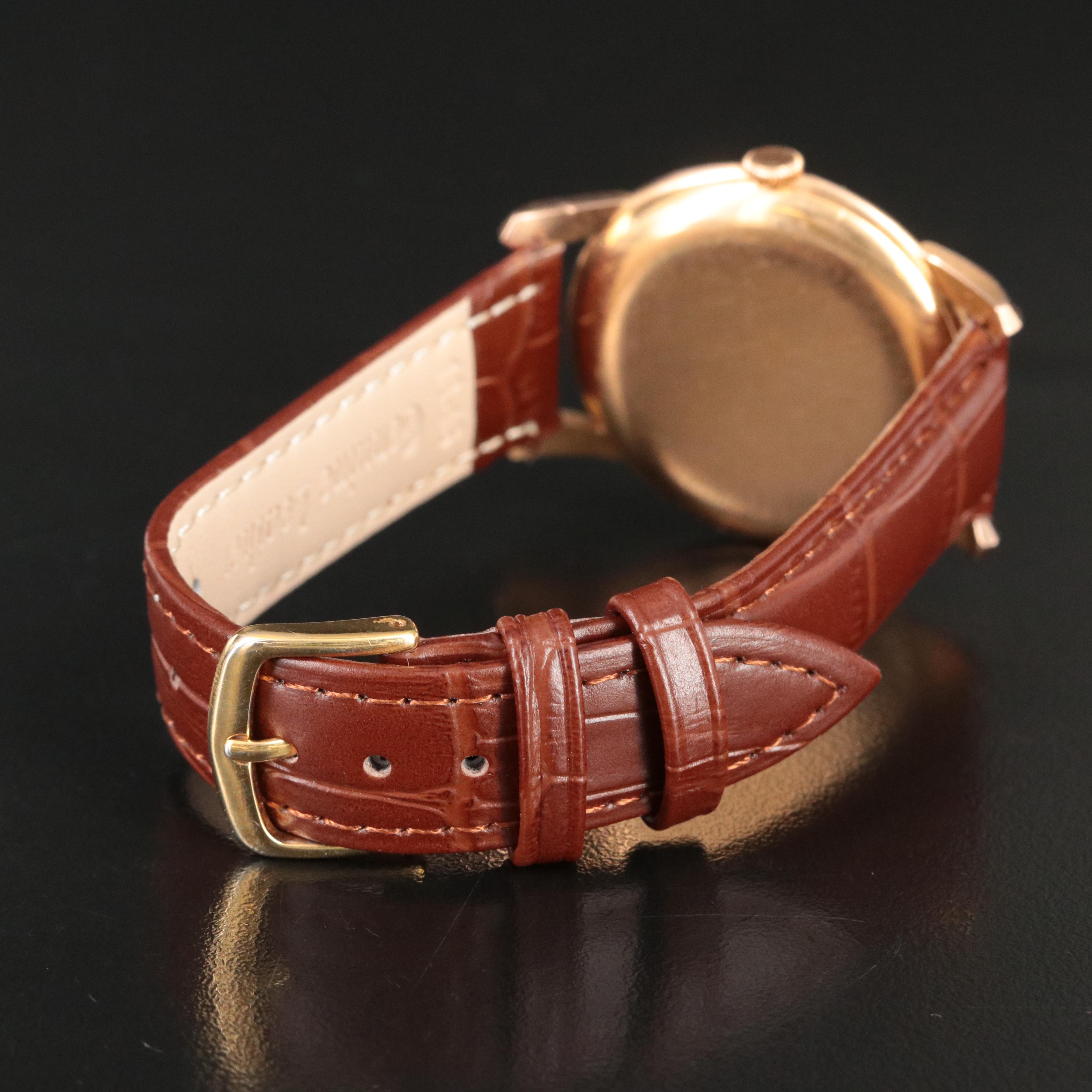 18K International Watch Co. Bombé Lugs Vintage Watch