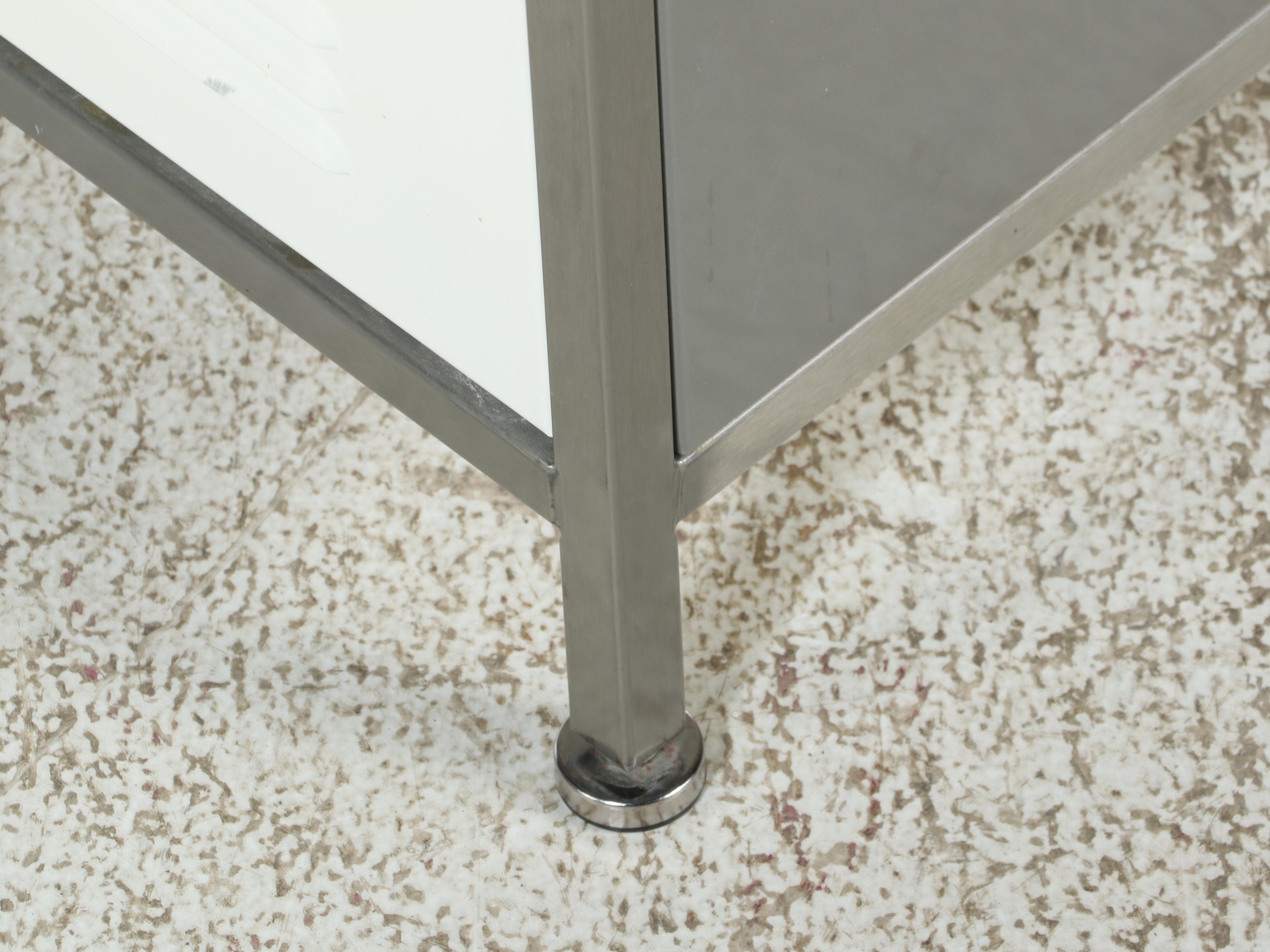 Pottery Barn Teen Metal Locker Style Chest of Drawers