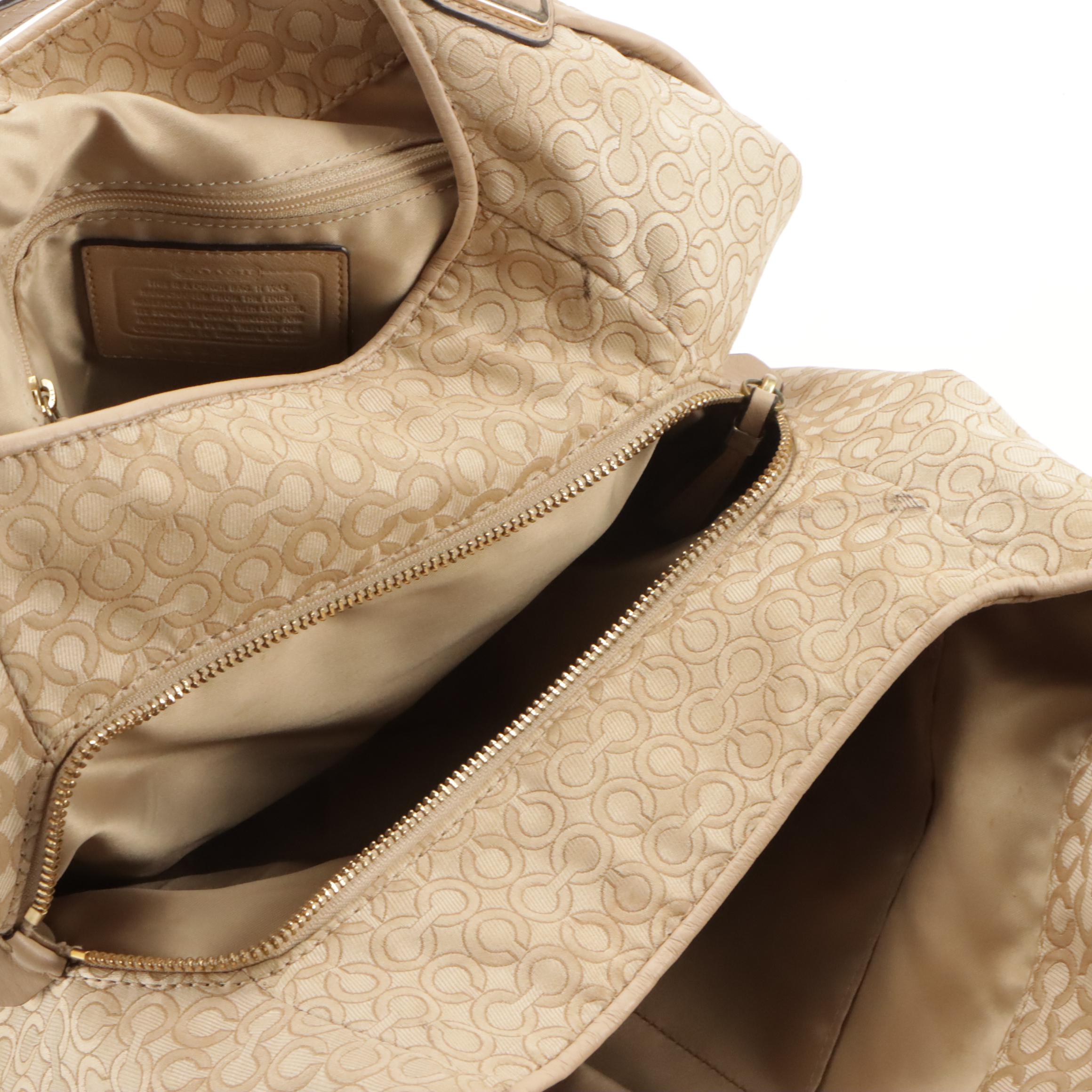 Coach Madison Phoebe Shoulder Bag 27843 in Op Art Pearlescent Jacquard