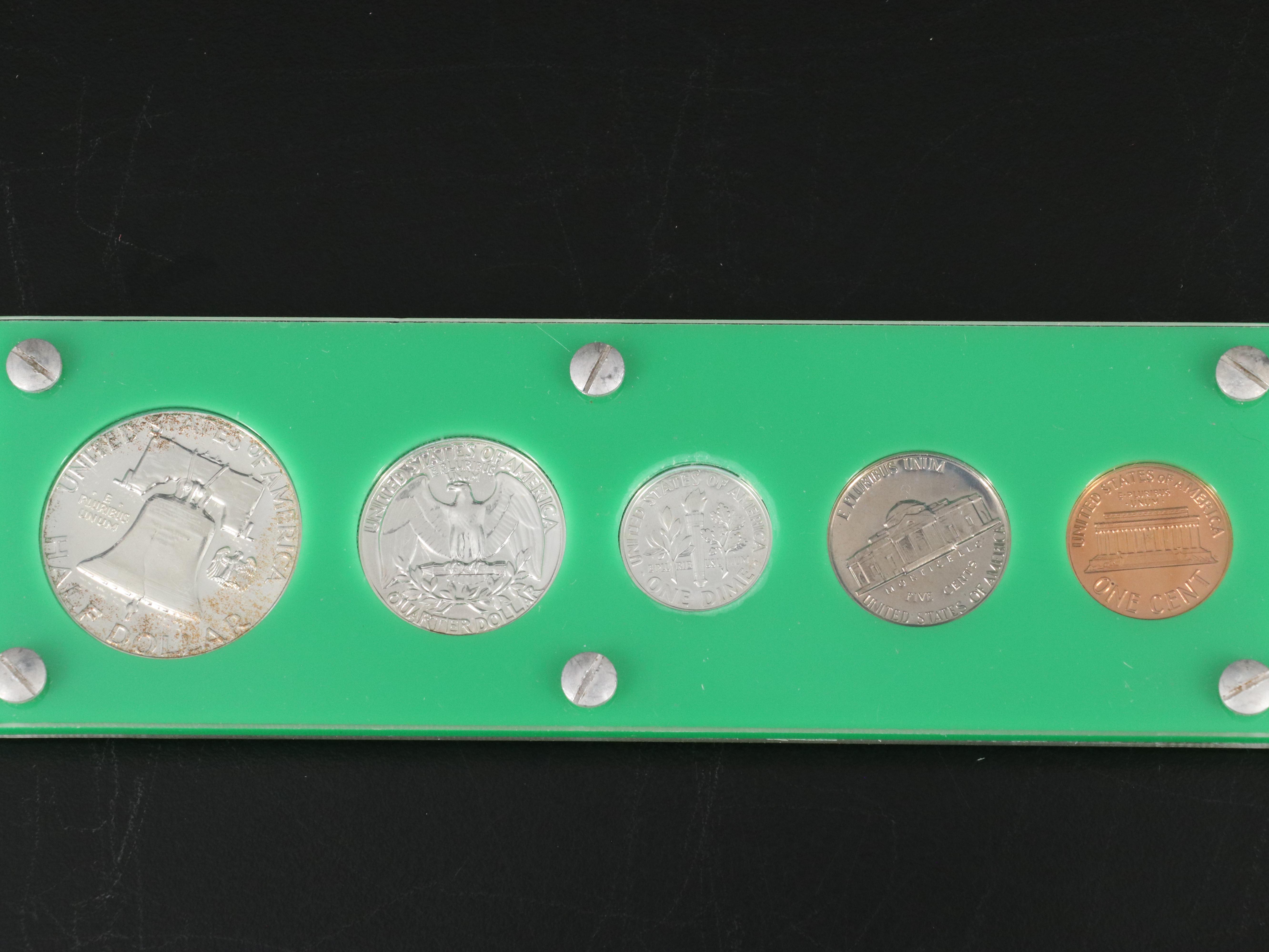 Six Classic U.S. Silver Proof Sets and a 1964 Year Set