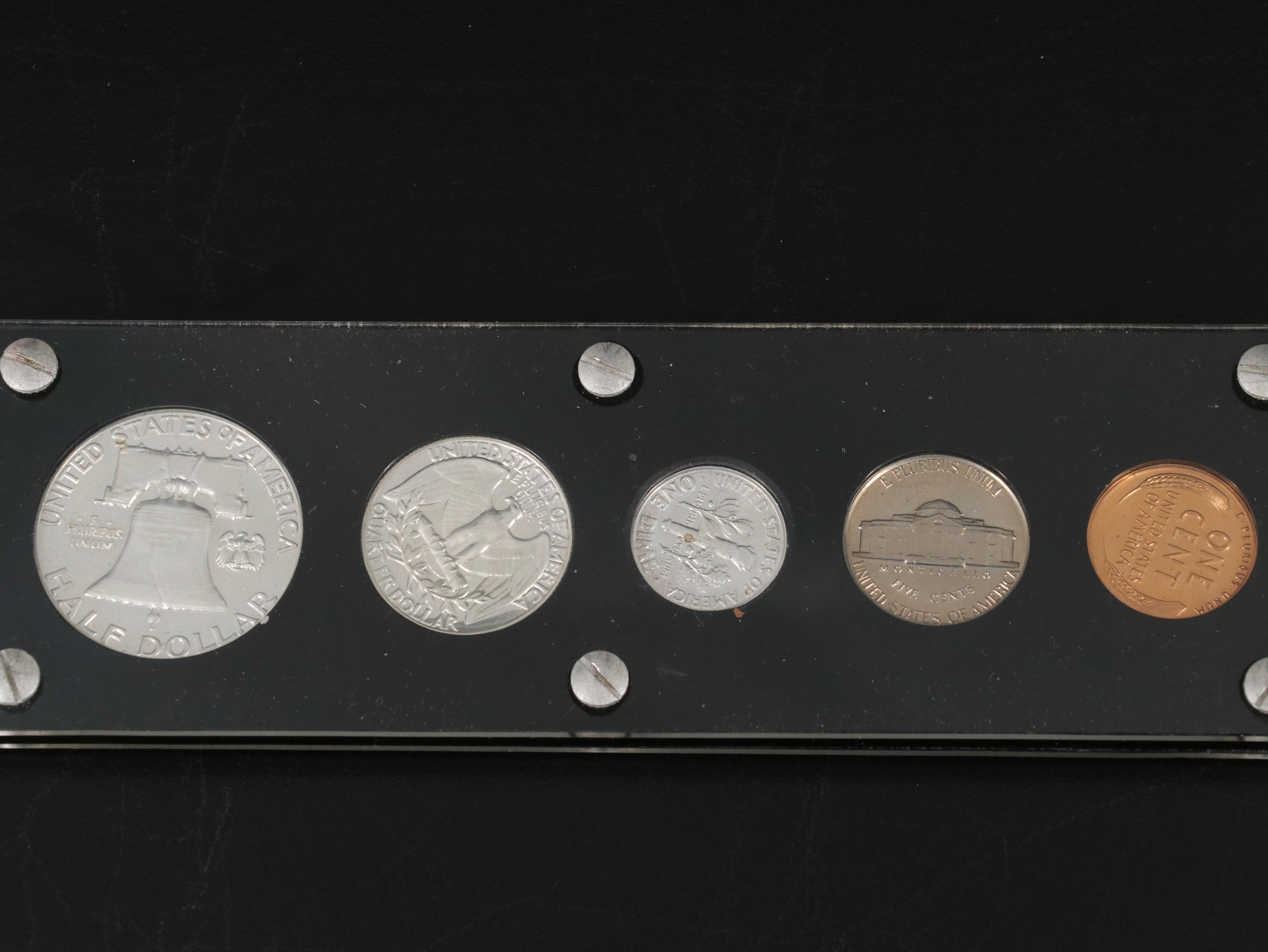 Six Classic U.S. Silver Proof Sets and a 1964 Year Set