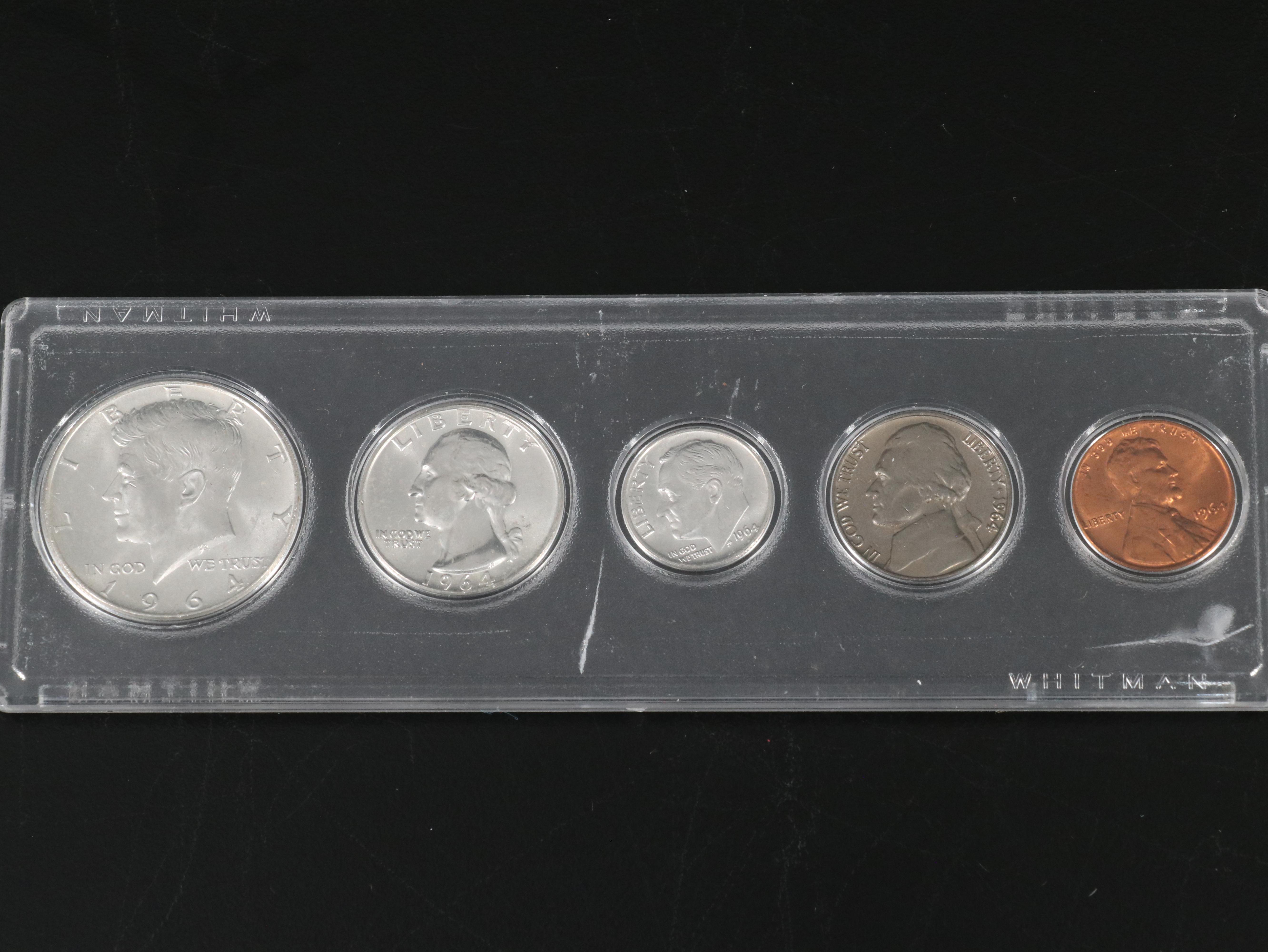 Six Classic U.S. Silver Proof Sets and a 1964 Year Set