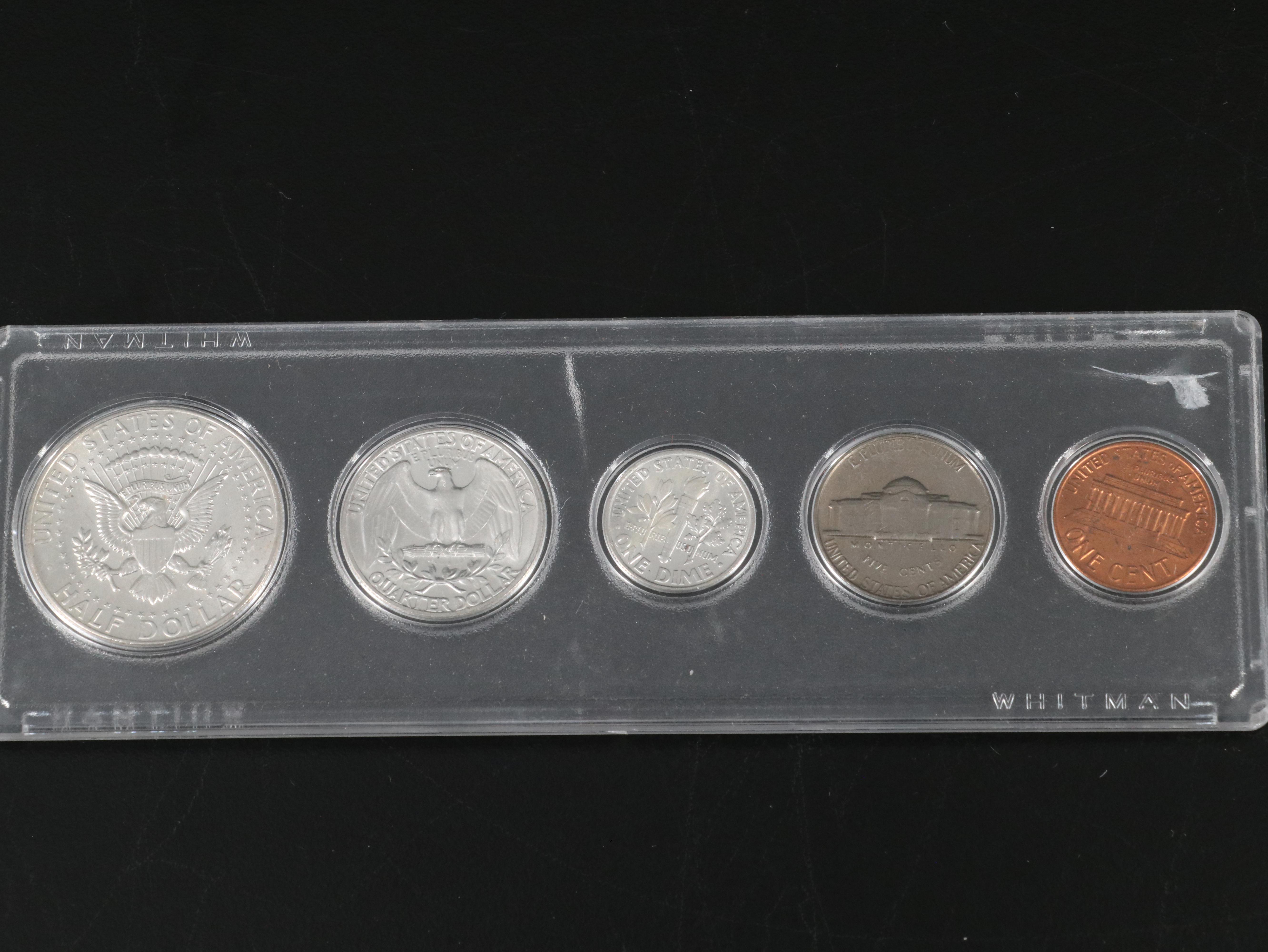 Six Classic U.S. Silver Proof Sets and a 1964 Year Set
