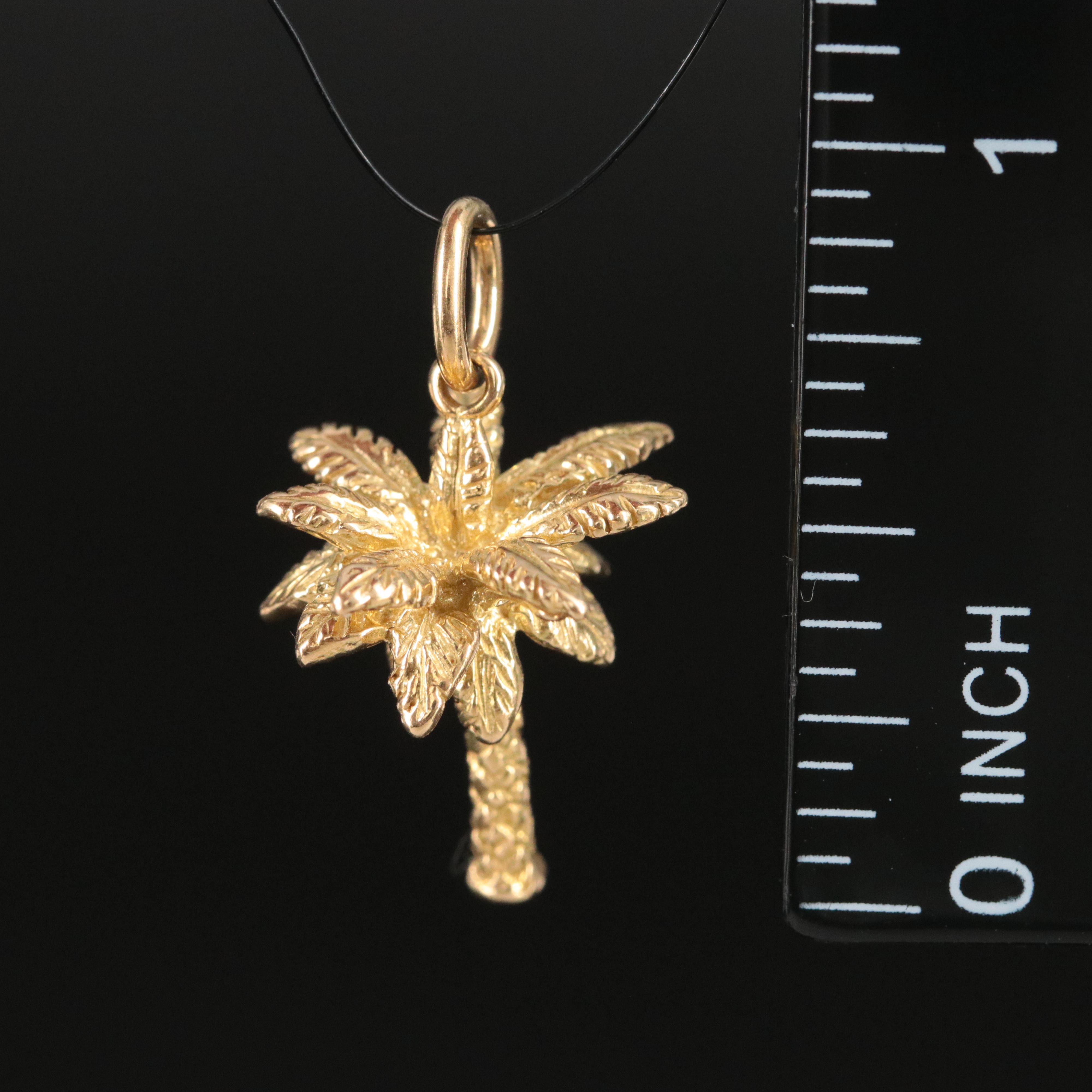 Tiffany & Co. 18K Palm Tree Charm