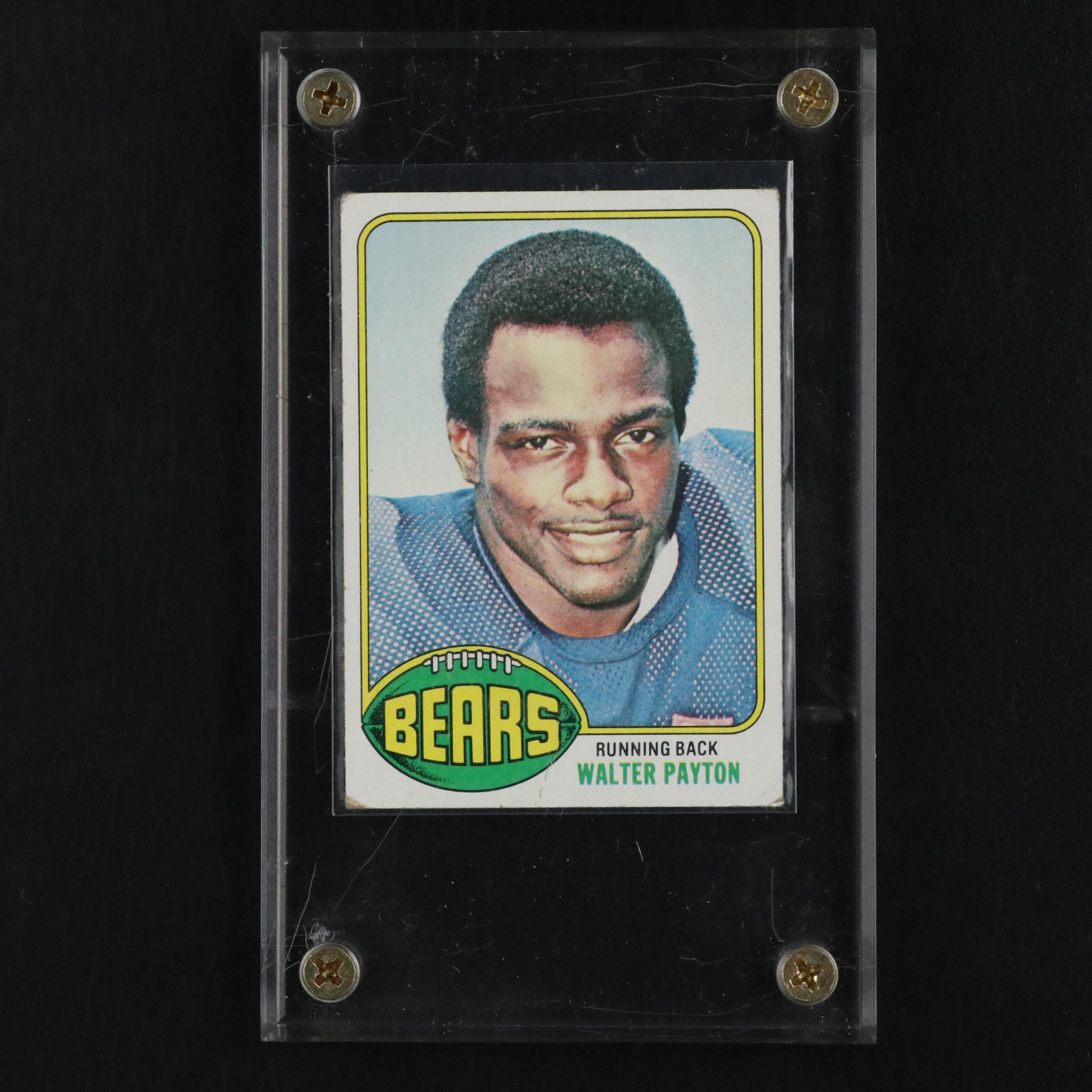 1976 Topps Walter Payton Chicago Bears Rookie Card #148