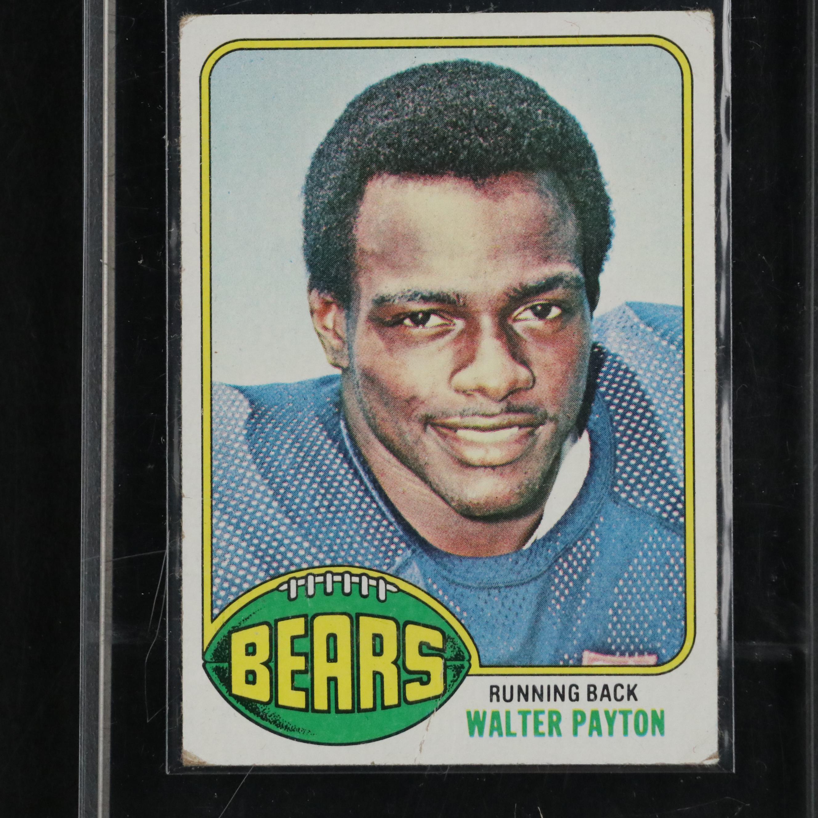1976 Topps Walter Payton Chicago Bears Rookie Card #148