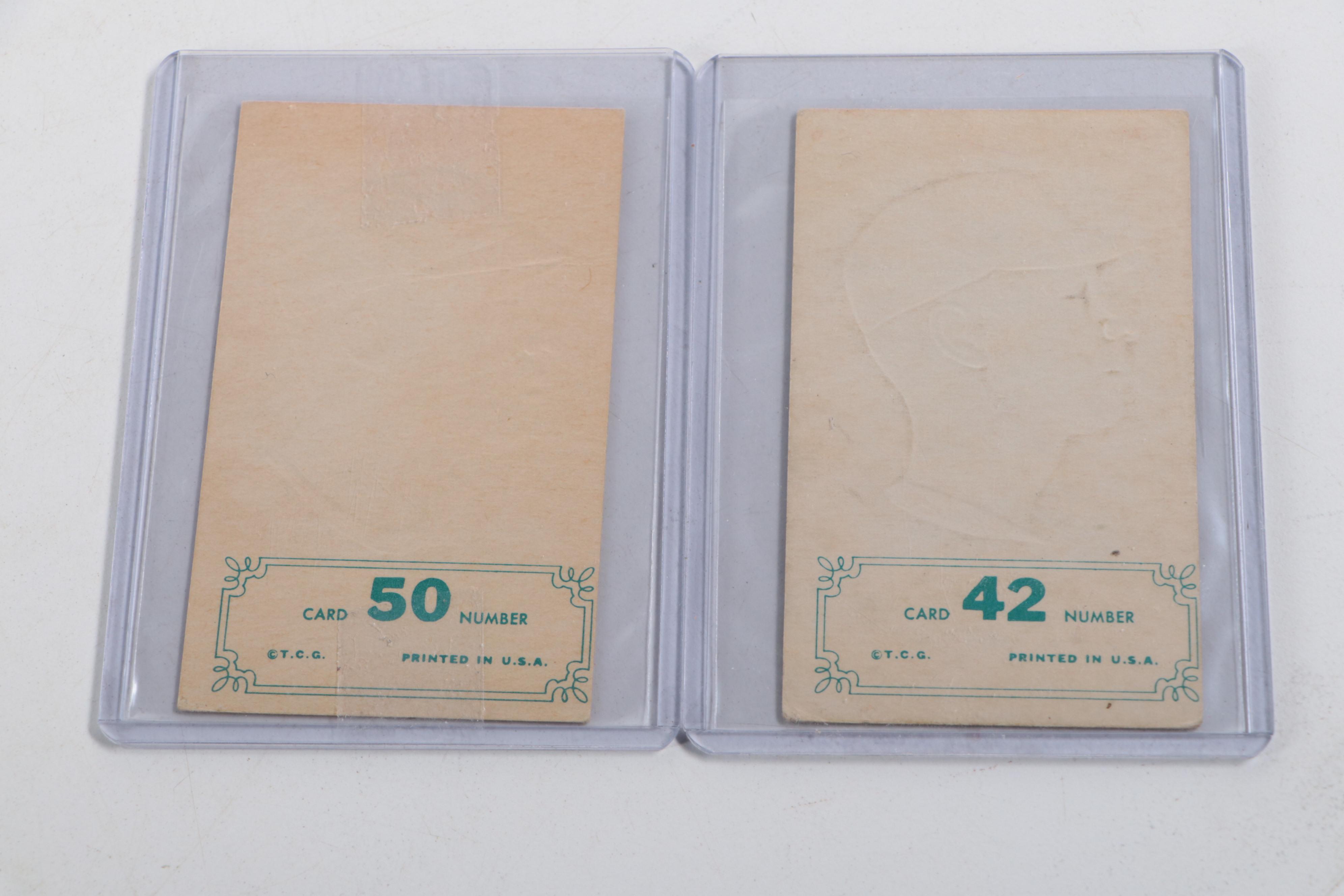 1965 Topps American League All-Star Embossed Baseball Cards