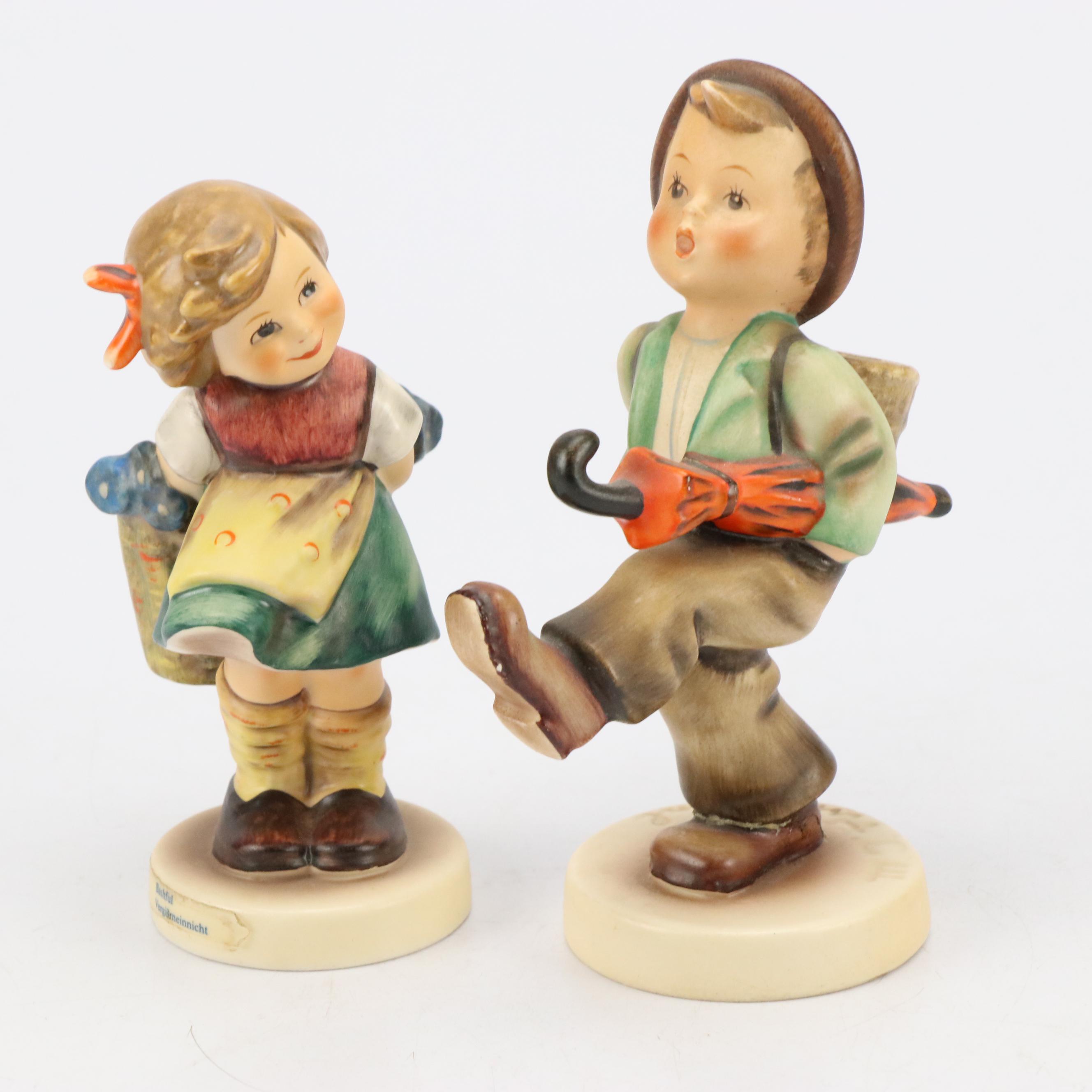 Goebel "Star Gazer" and Other Porcelain Hummel Figurines