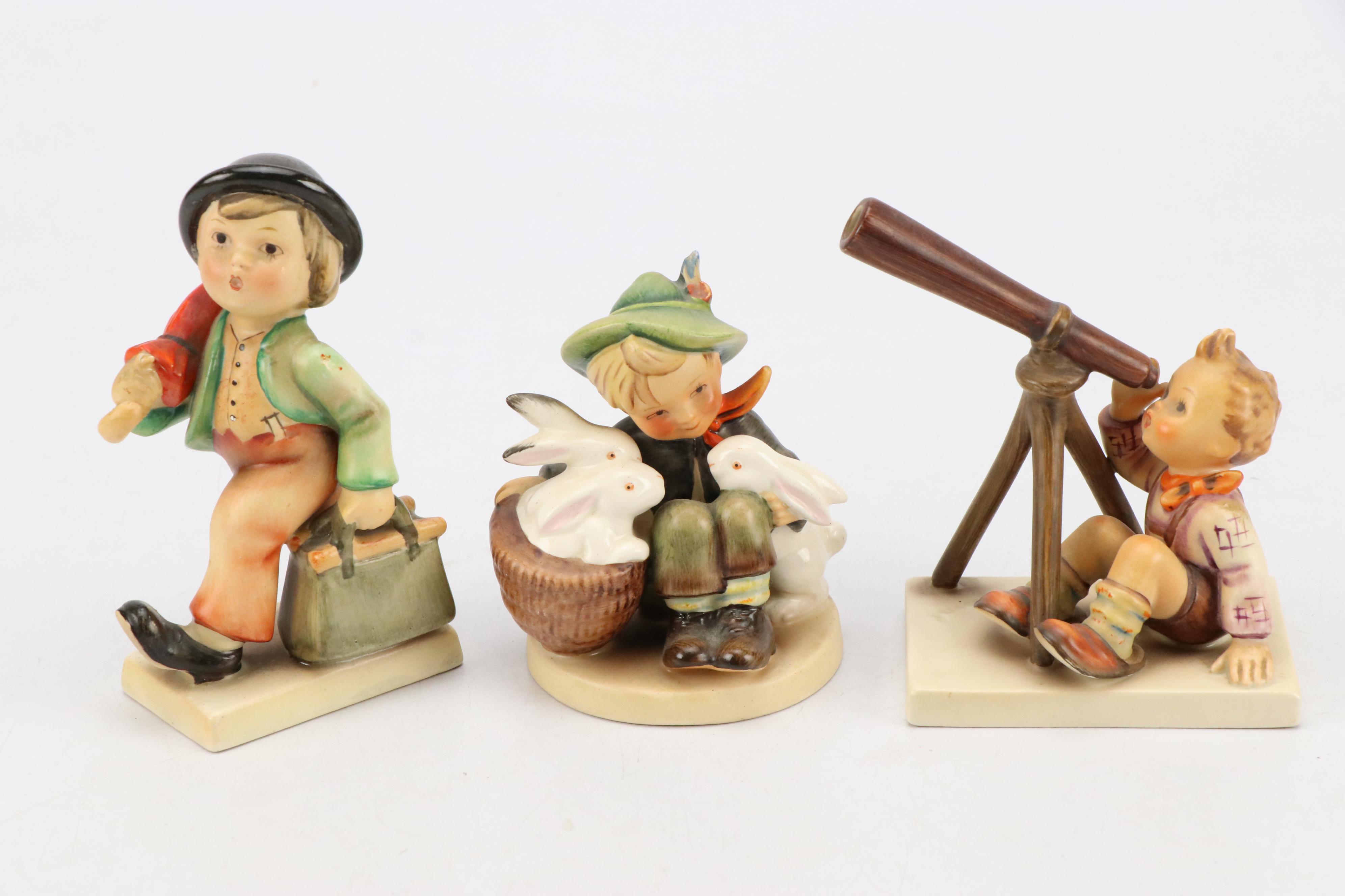 Goebel "Star Gazer" and Other Porcelain Hummel Figurines