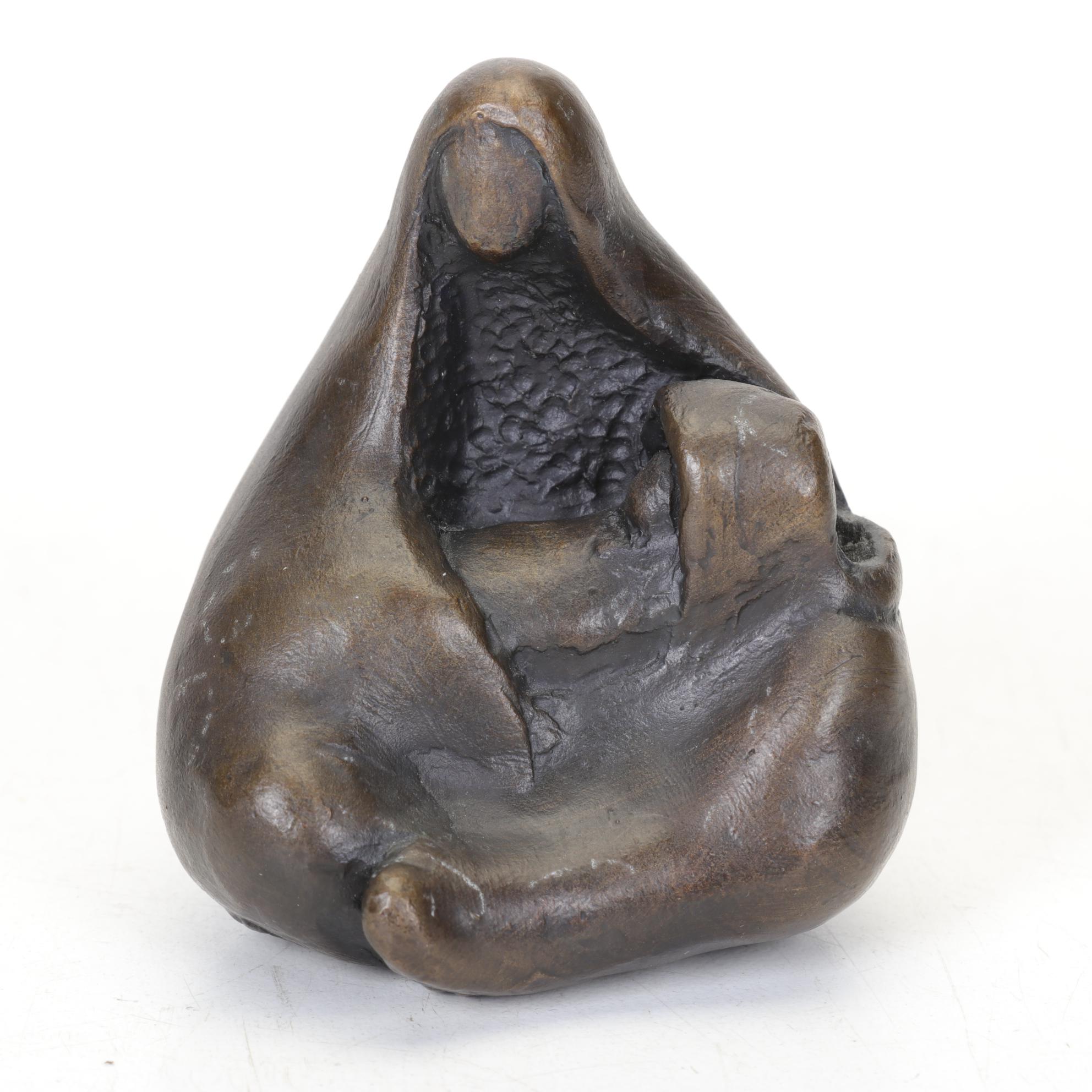 Allan Houser Bronze Sculpture "Mother And Child," 1994