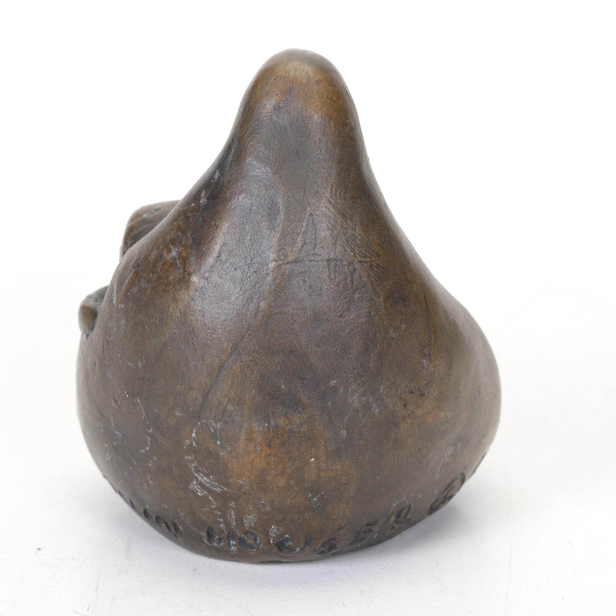 Allan Houser Bronze Sculpture "Mother And Child," 1994