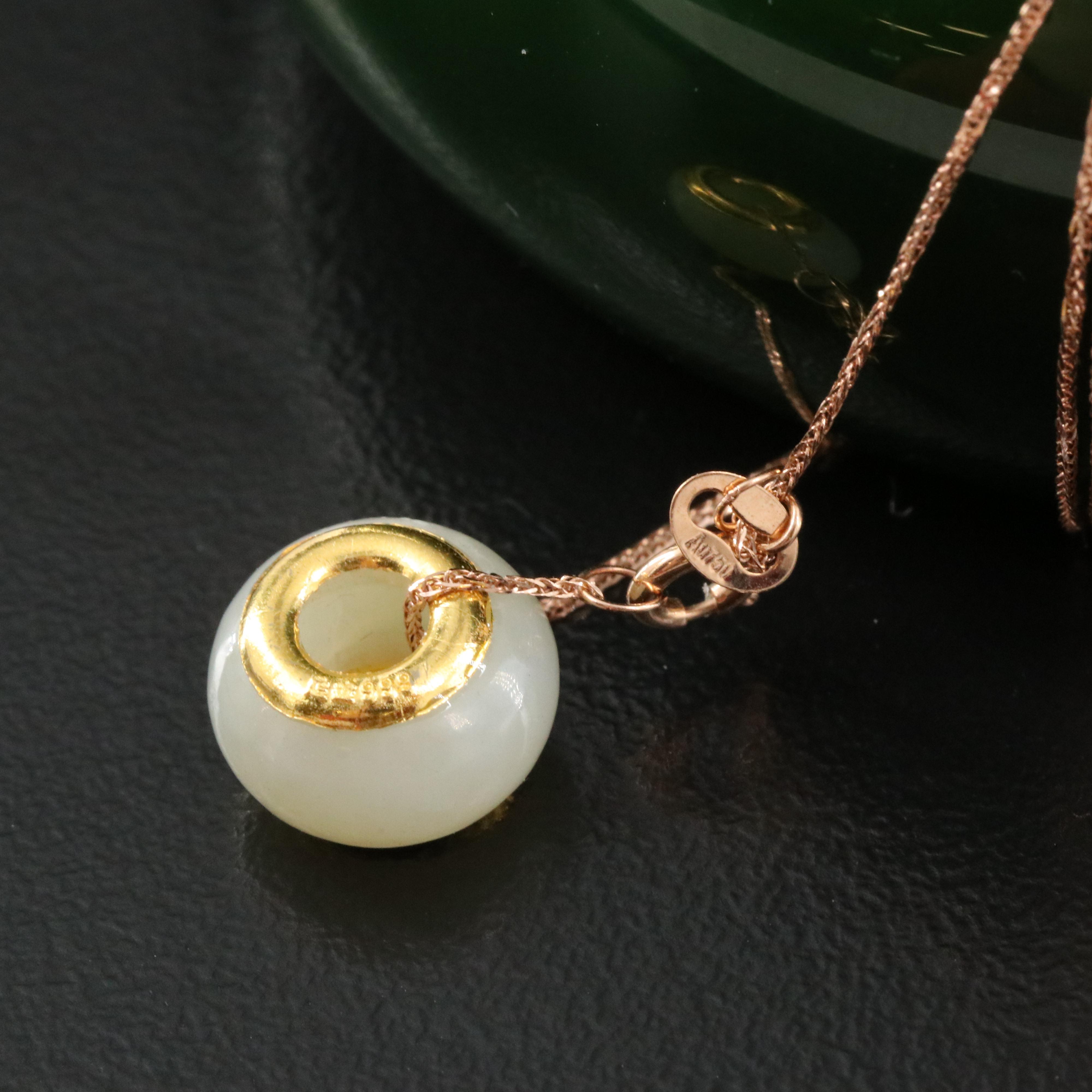 Glass Bangles and 18K Rose Gold Chain, 24K Goldfoil Ends on a Serpentine Bead