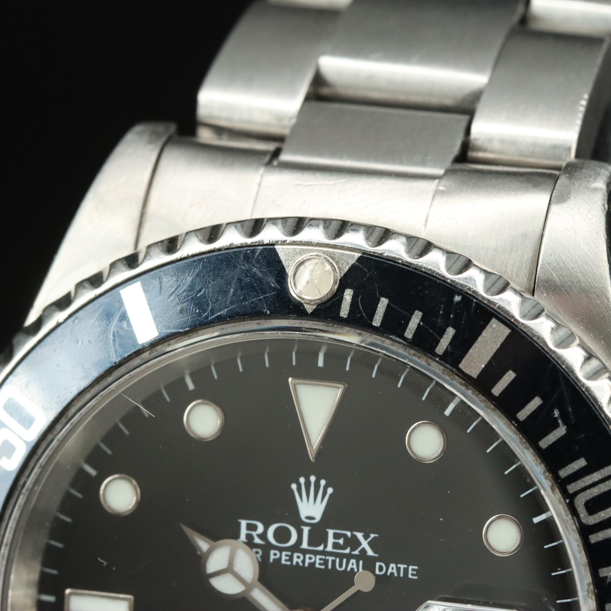 1999 Rolex Submariner 16610 Steel Watch
