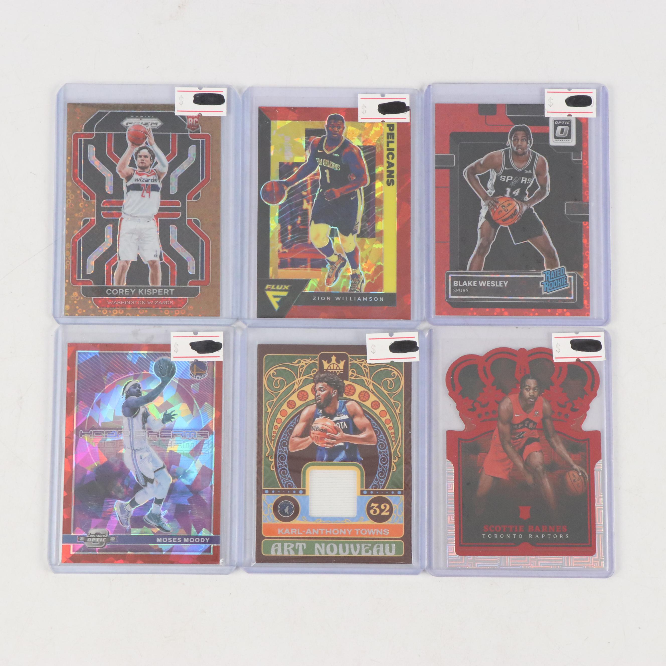 2000–2020s Panini and Upper Deck Basketball Cards Featuring LeBron James