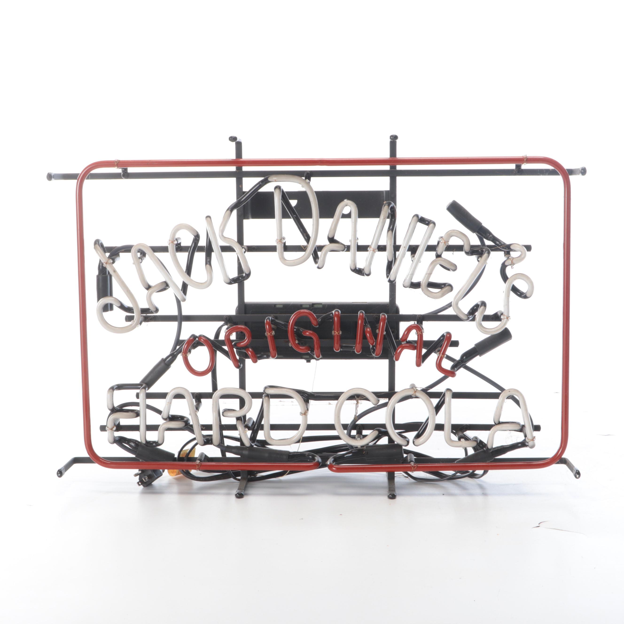 Jack Daniels Original Hard Cola Neon Sign