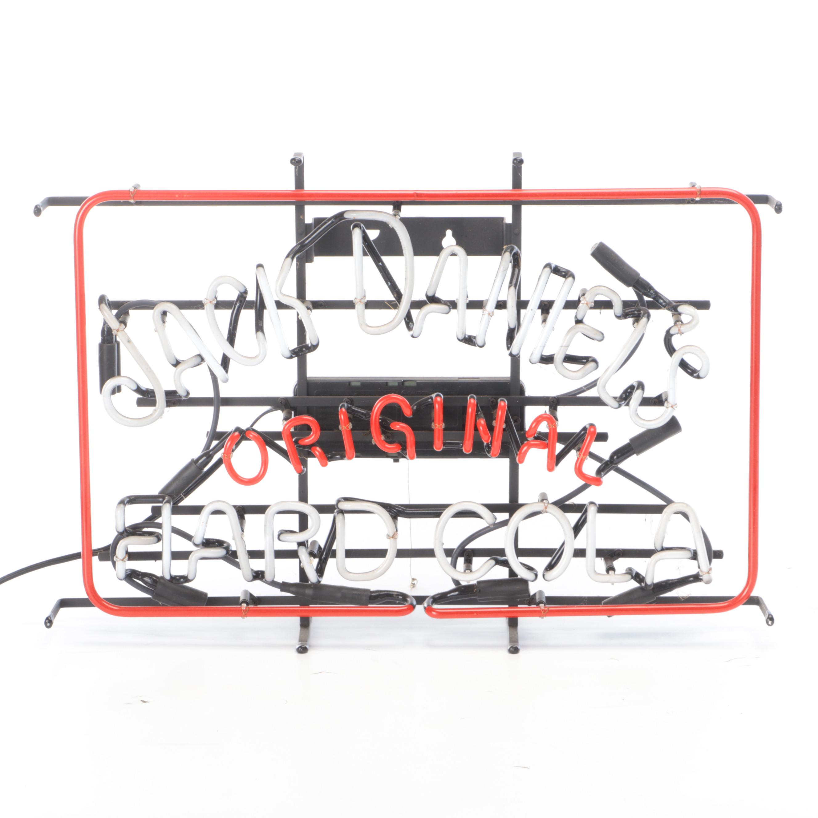 Jack Daniels Original Hard Cola Neon Sign