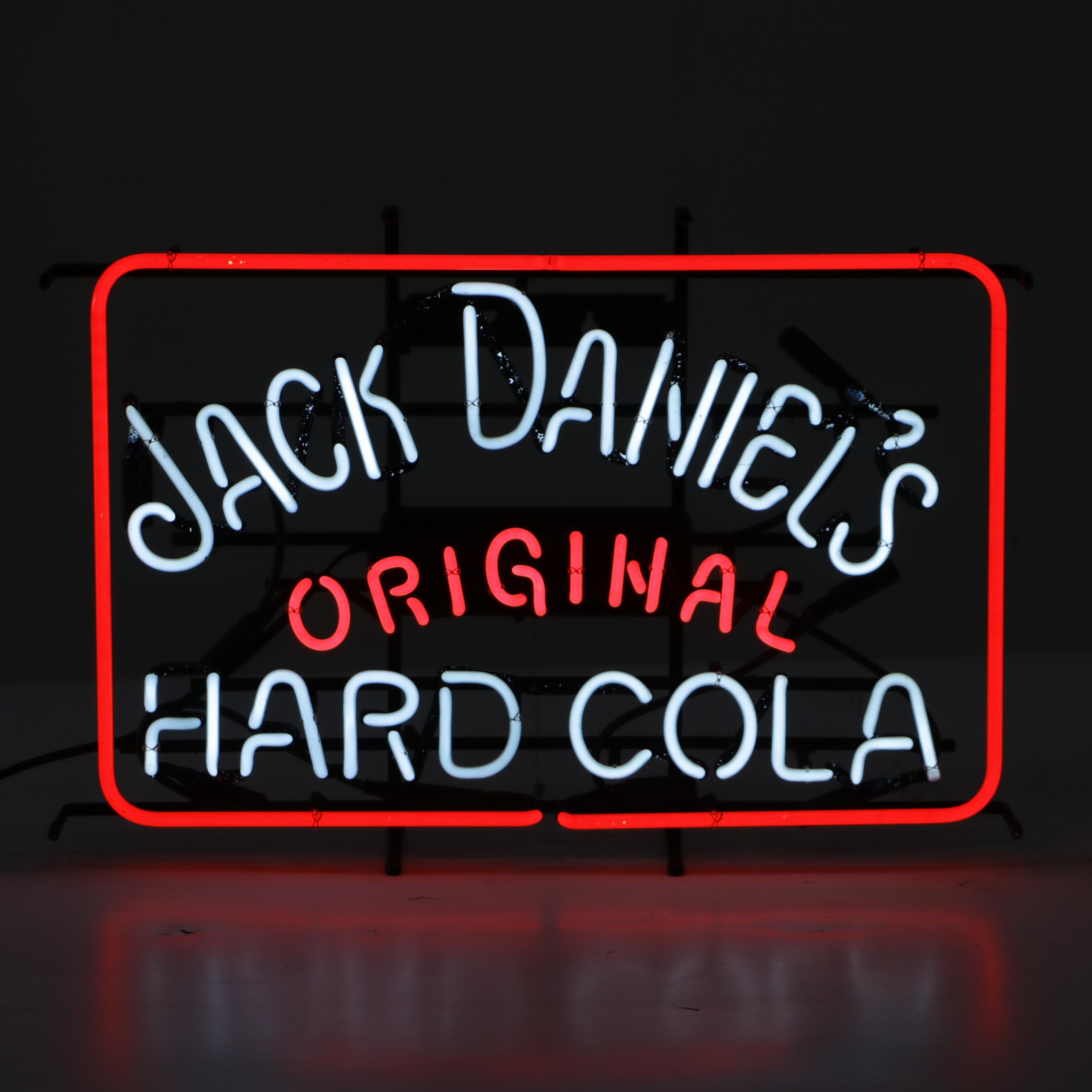 Jack Daniels Original Hard Cola Neon Sign