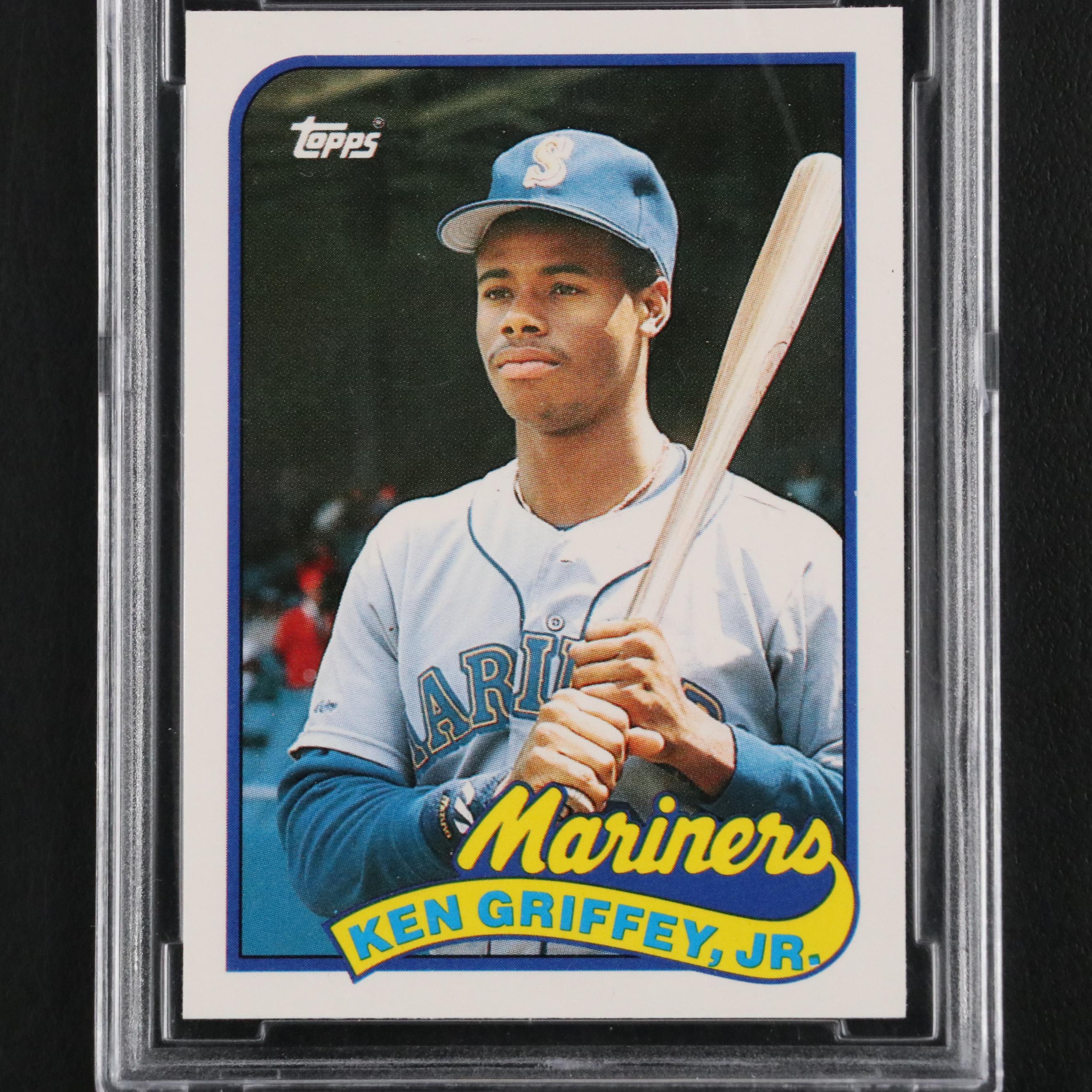 1989 Topps Ken Griffey, Jr. Rookie Card #41T Graded BCCG 10