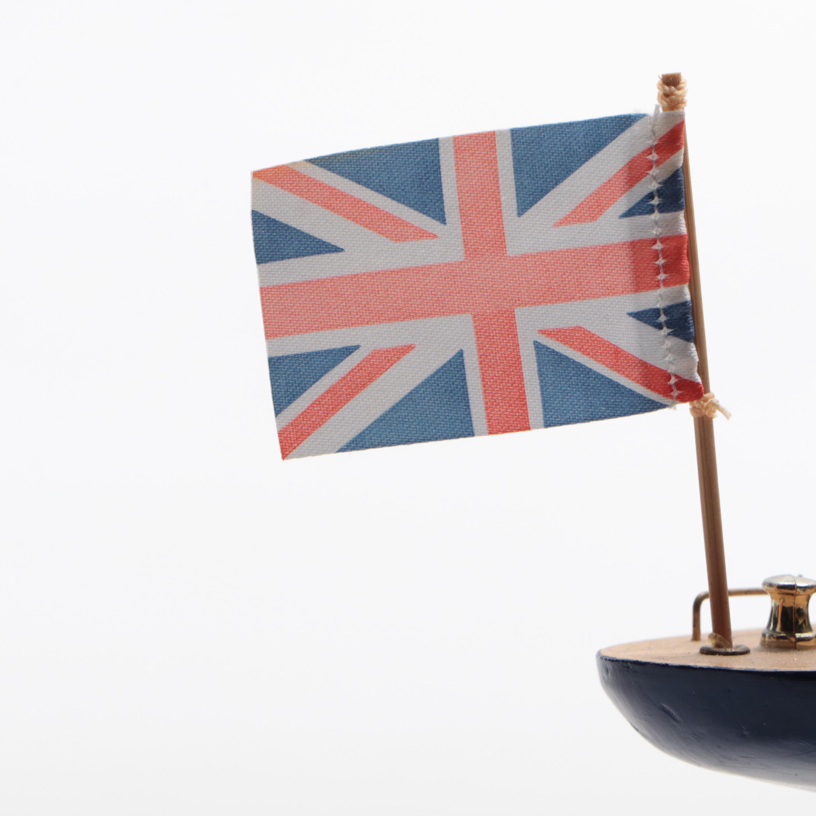 Handmade Model Sailboat "Endeavor"