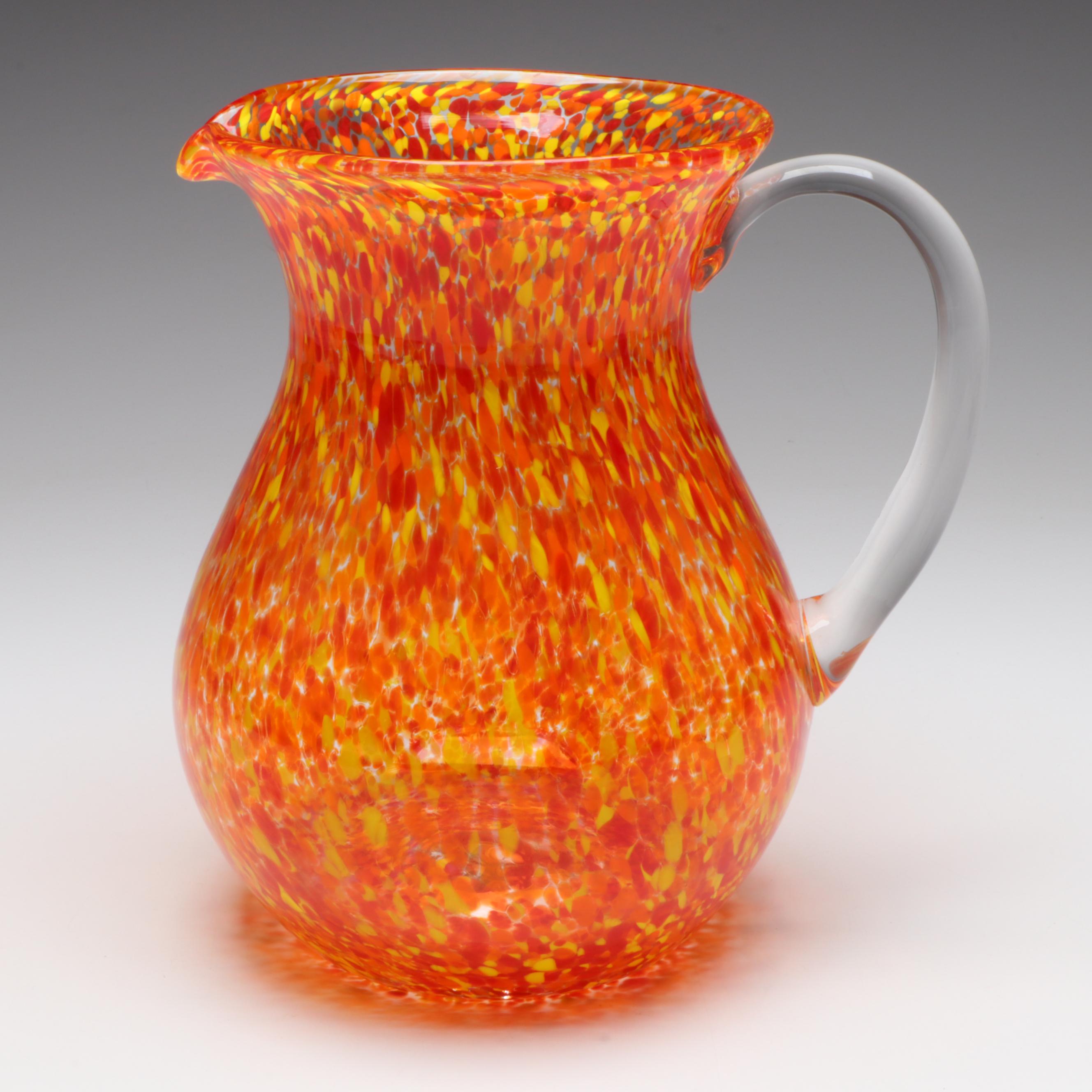 Confetti Glass Pitcher