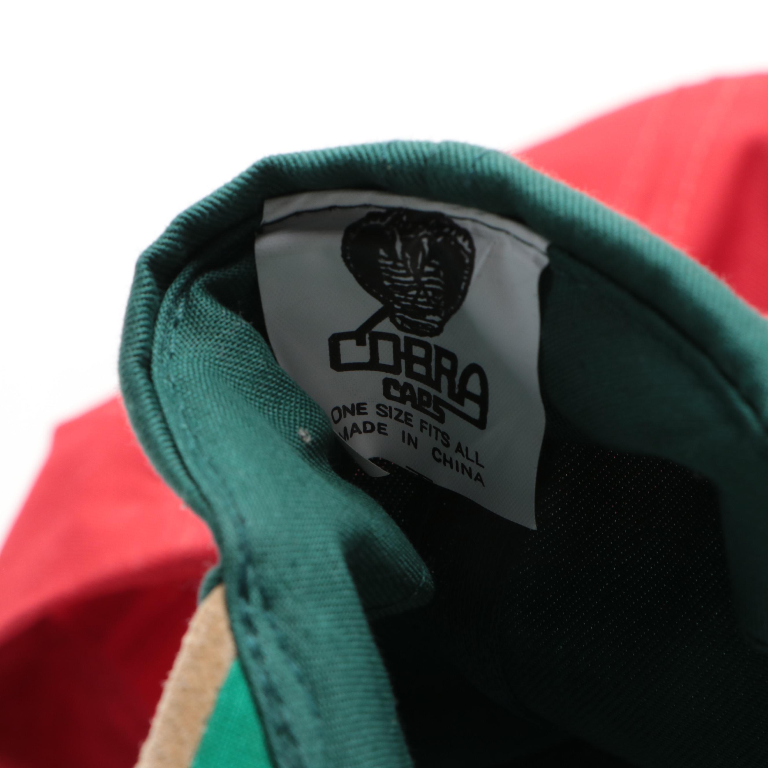 Coca-Cola Employee Baseballs Caps and Plastic Visor