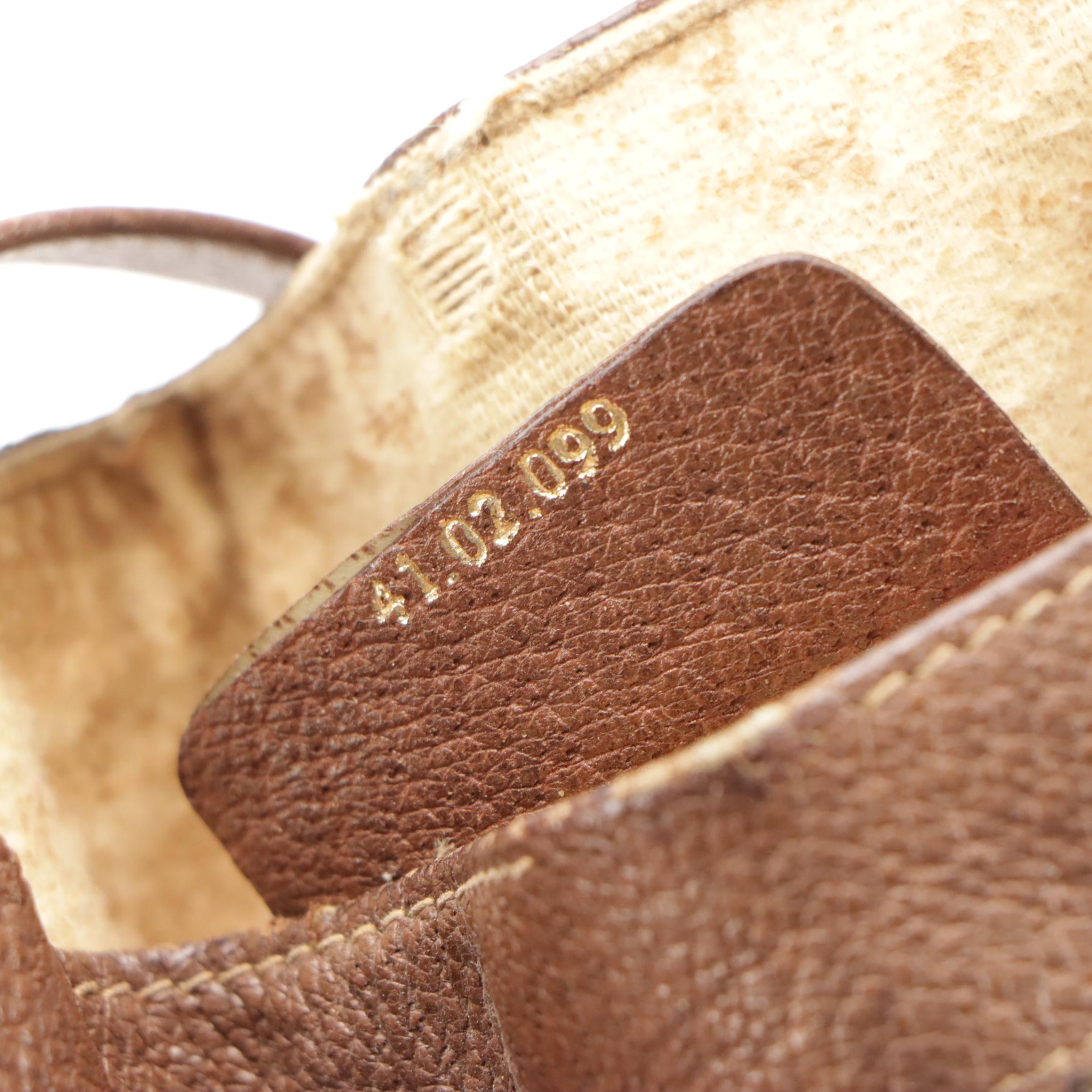 Gucci Accessory Collection Vintage Coated Canvas & Leather Drawstring Bucket Bag