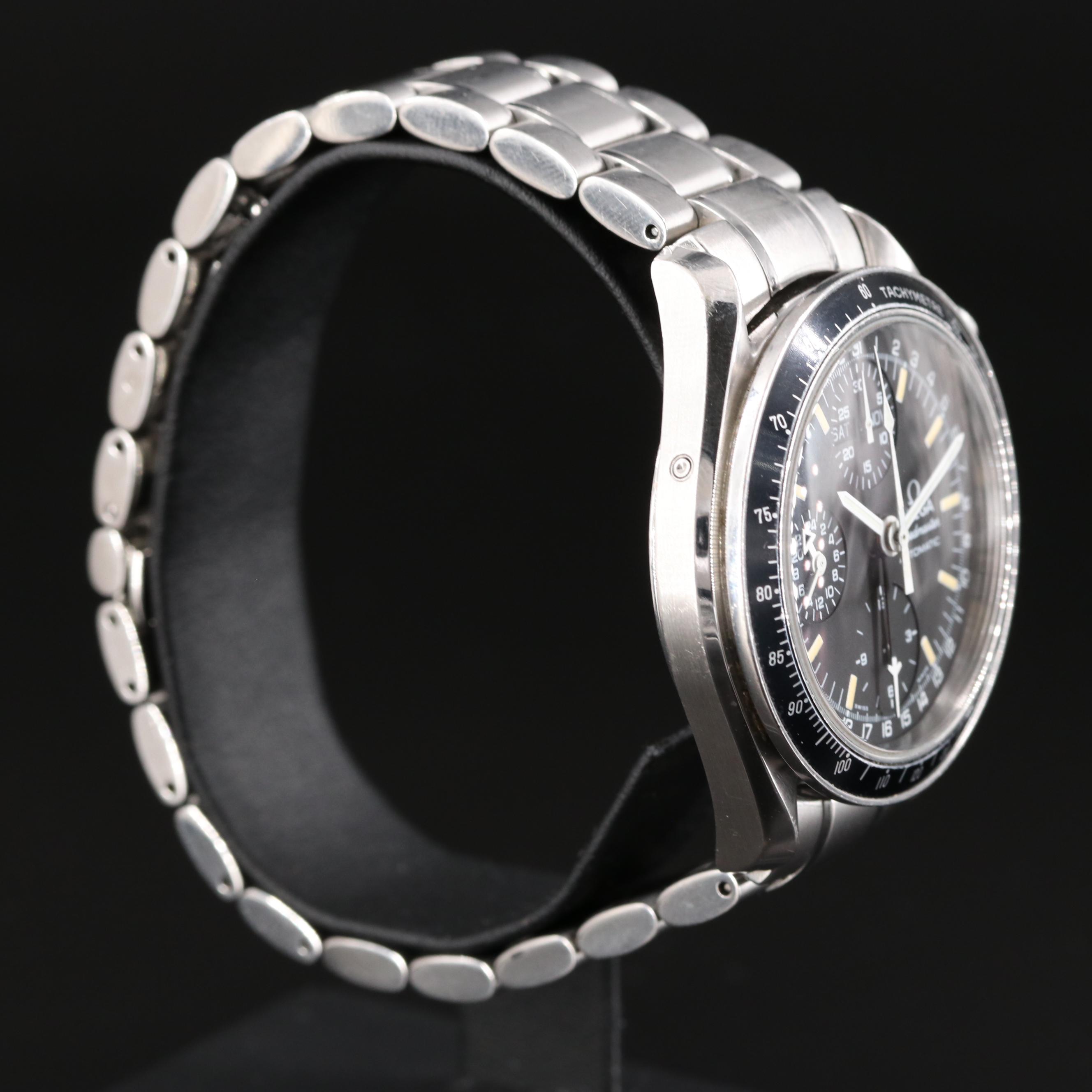 1999 Omega Speedmaster Stainless Steel Automatic Watch