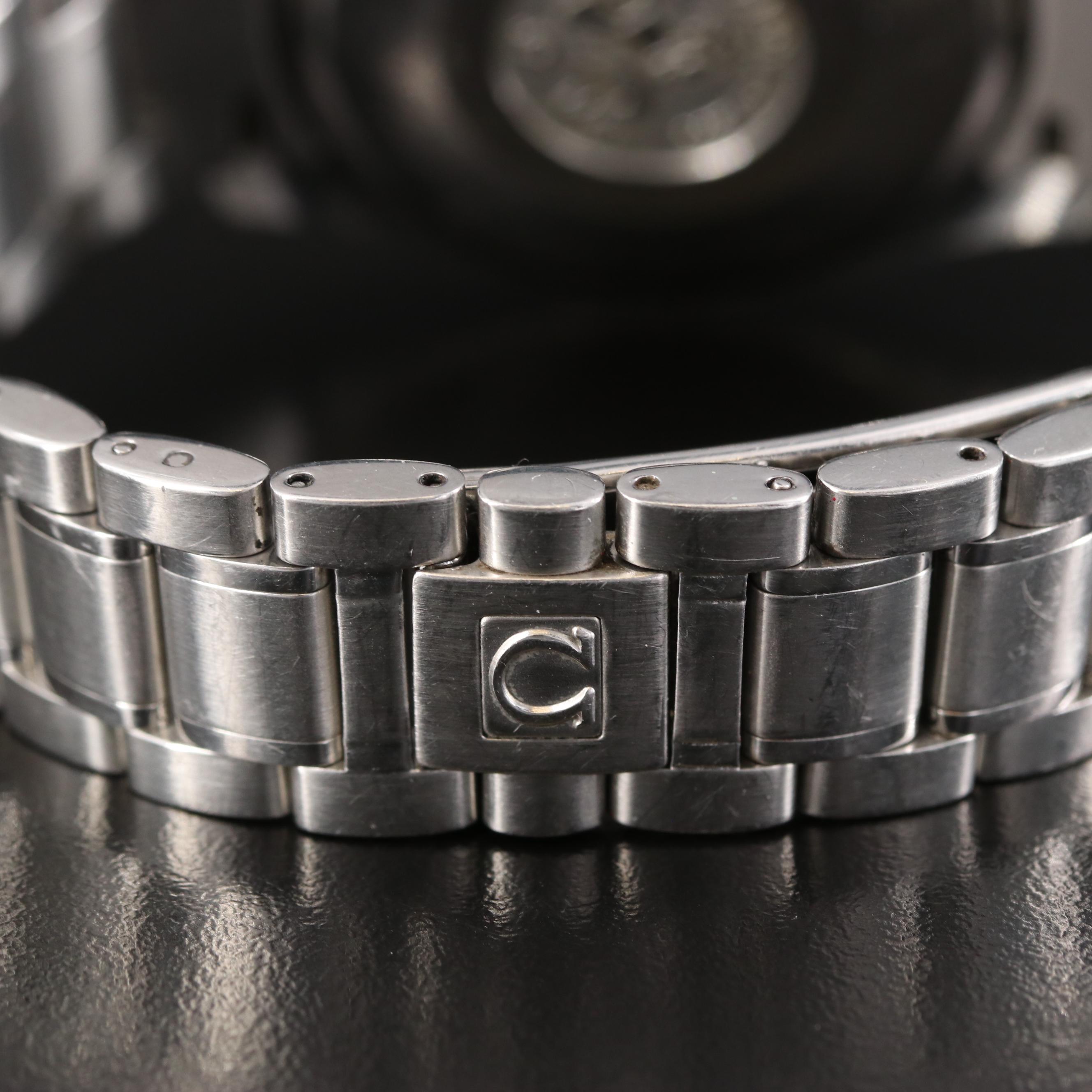 1999 Omega Speedmaster Stainless Steel Automatic Watch