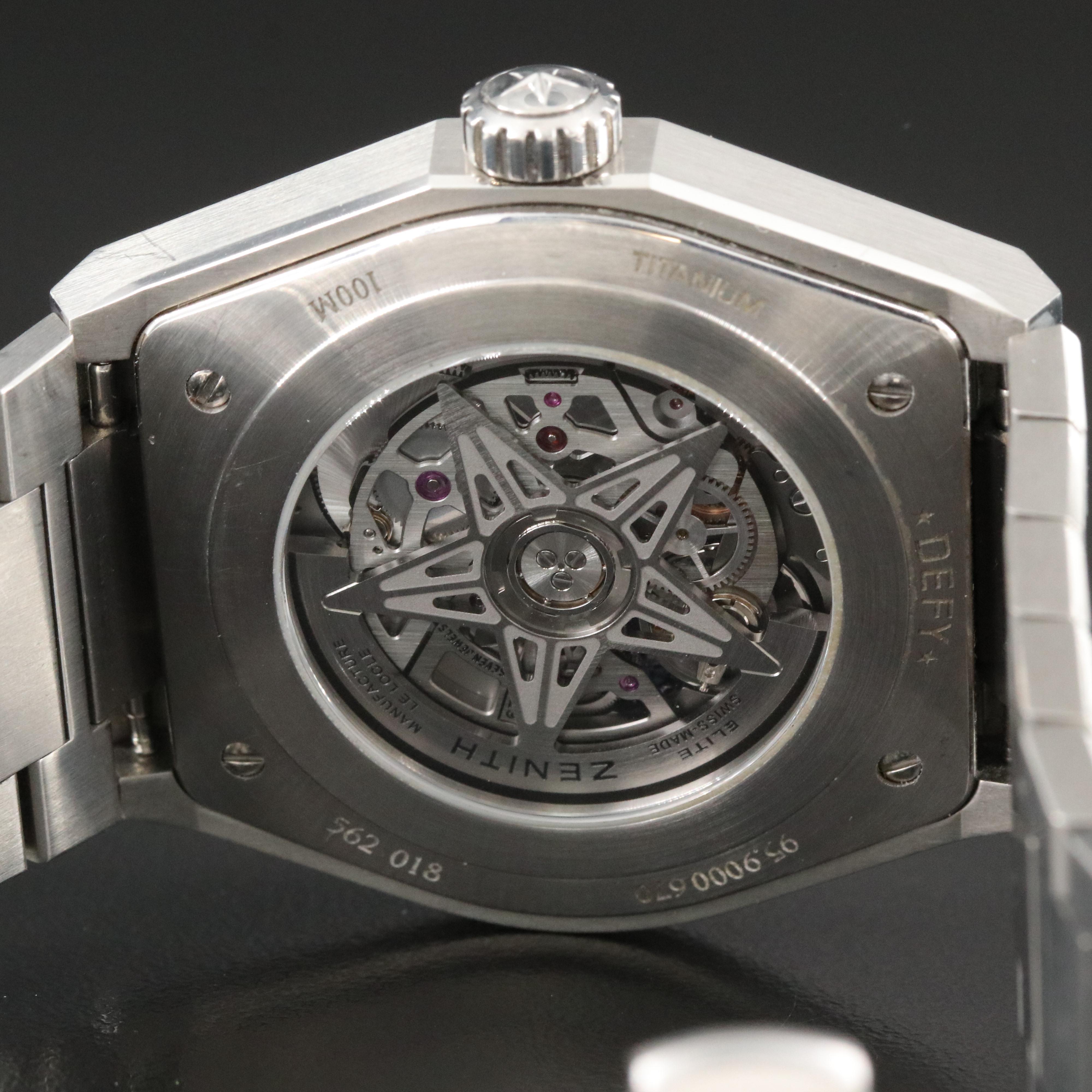 Zenith Defy Classic Titanium 95.9000.670/51.M9000 Automatic Watch