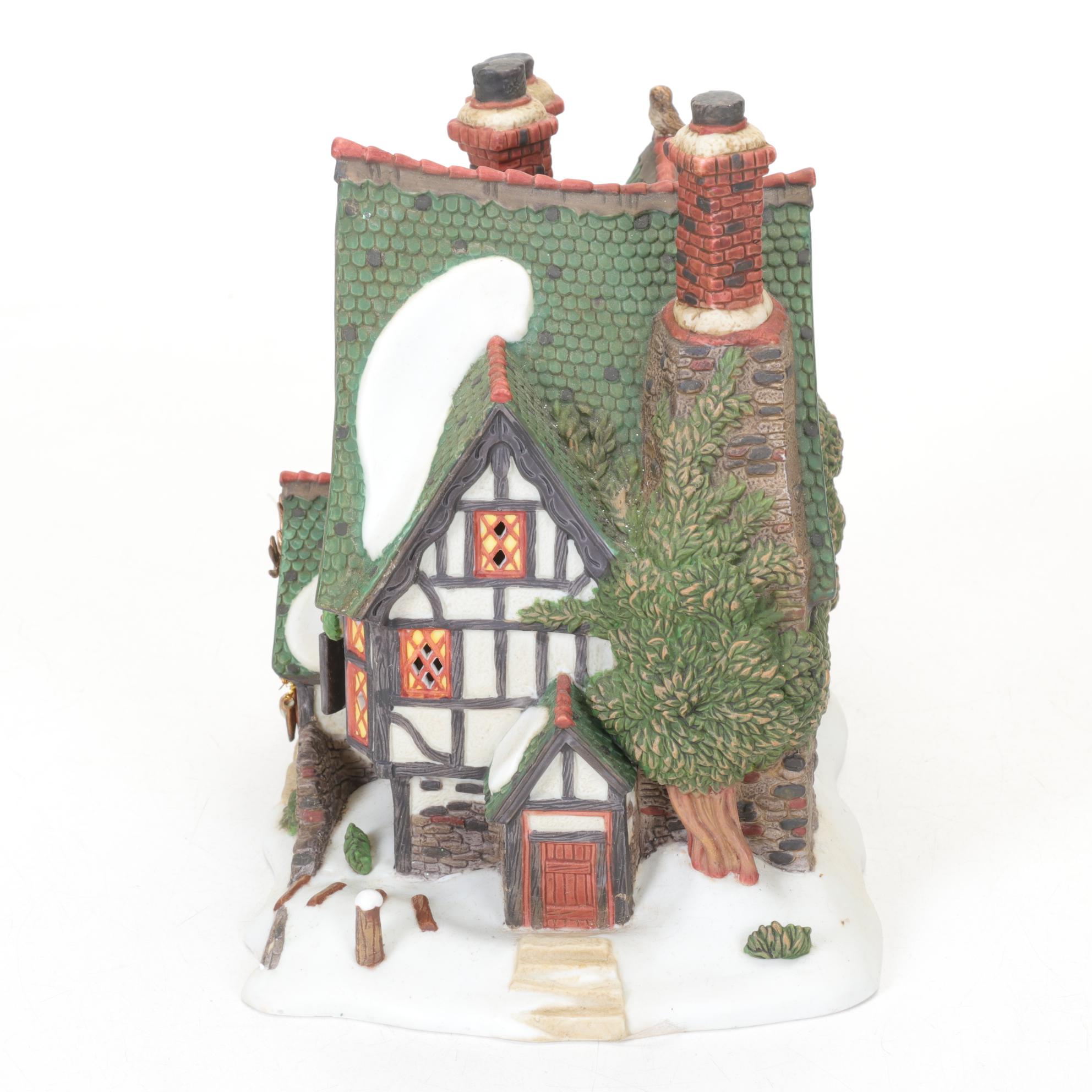 Department  56 "Dickens' Village: Staghorn Lodge" Christmas Decor