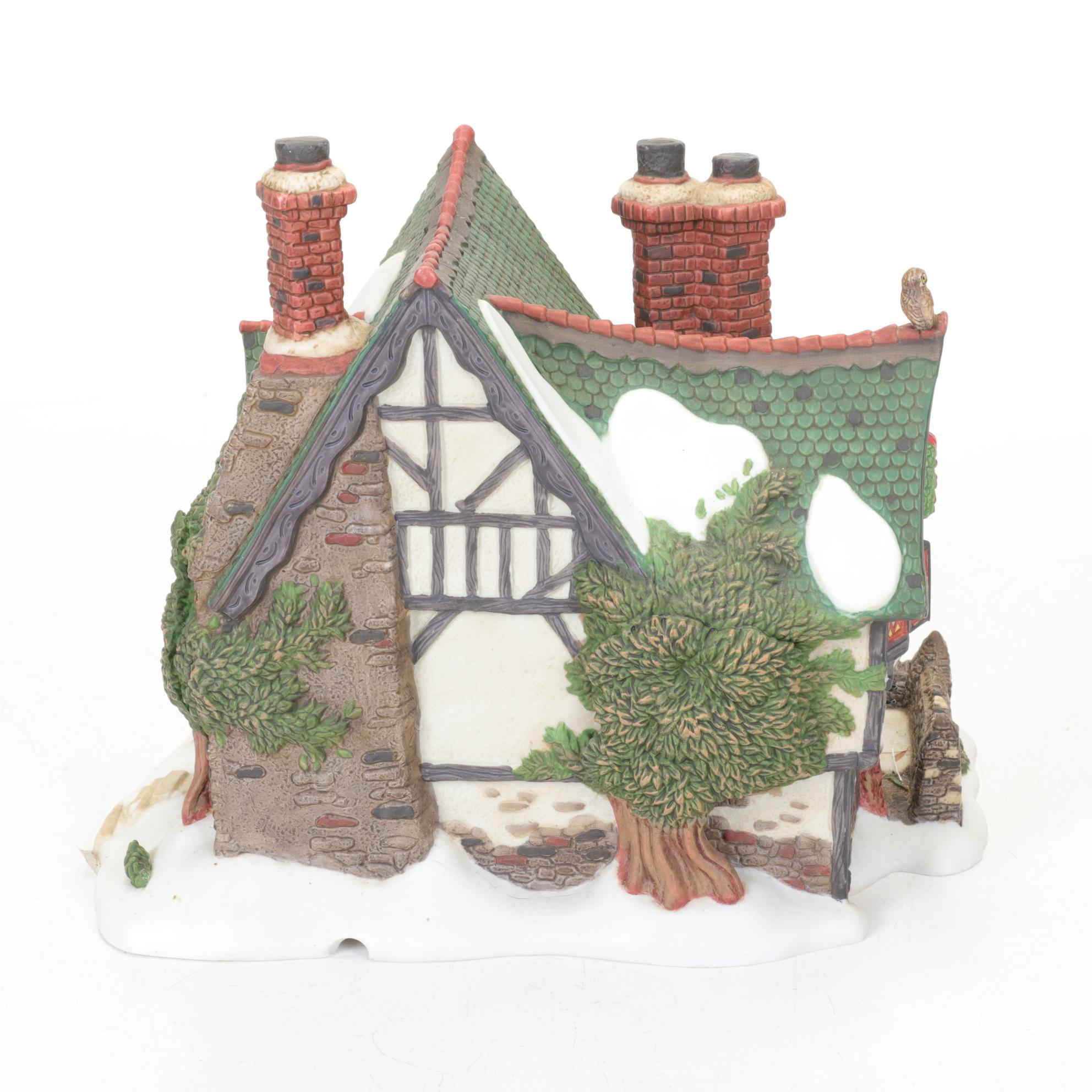 Department  56 "Dickens' Village: Staghorn Lodge" Christmas Decor