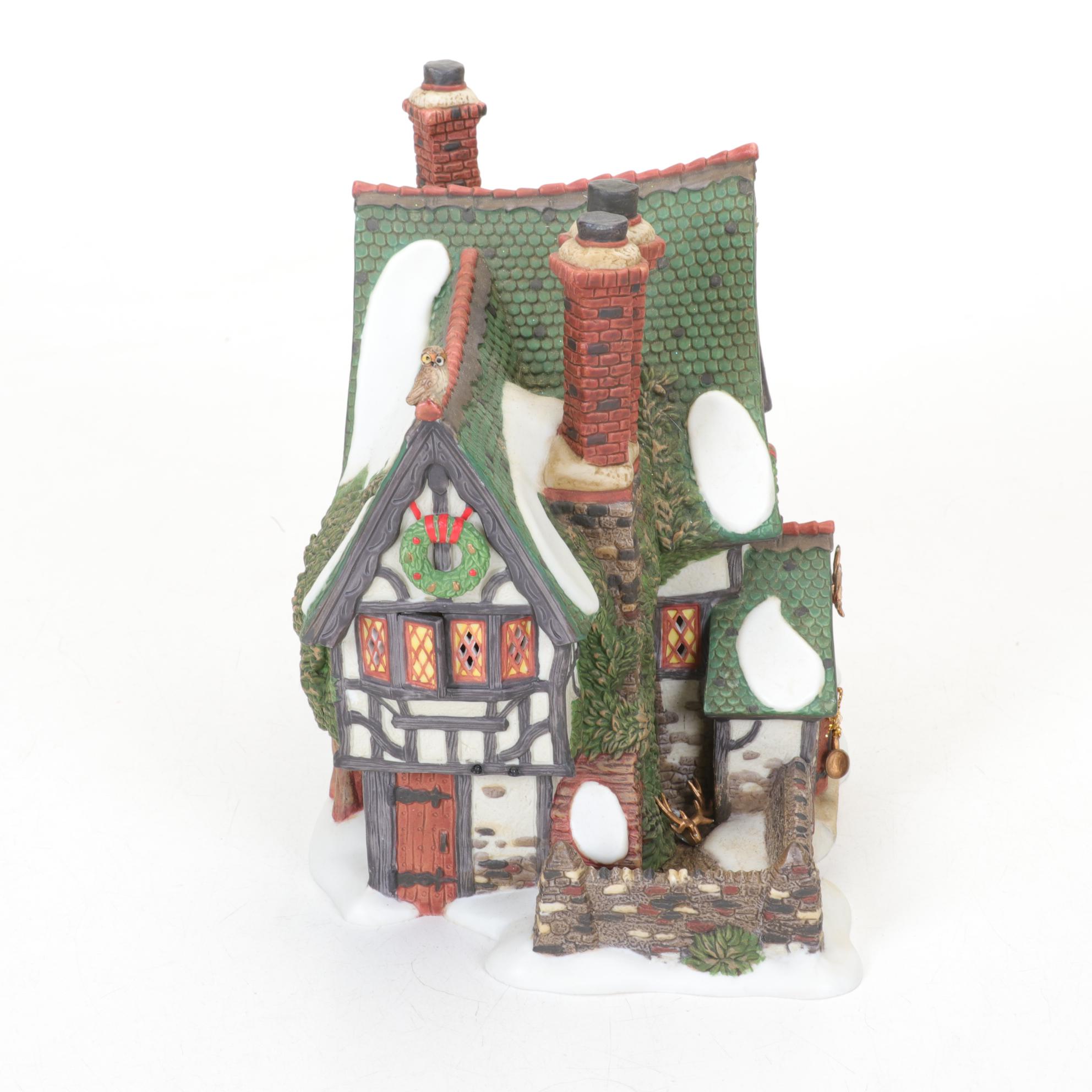 Department  56 "Dickens' Village: Staghorn Lodge" Christmas Decor