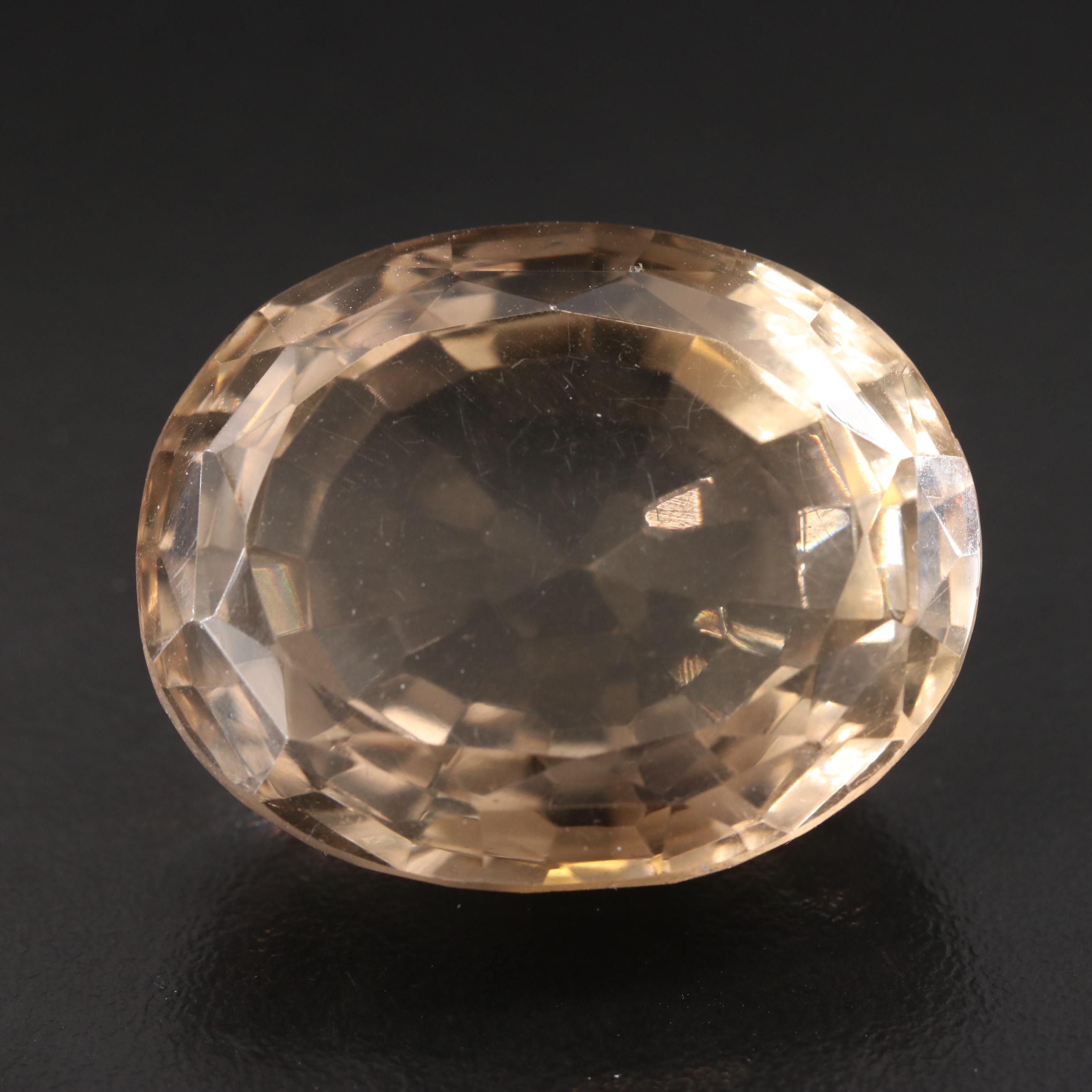 Loose 113.70 CT Smoky Quartz