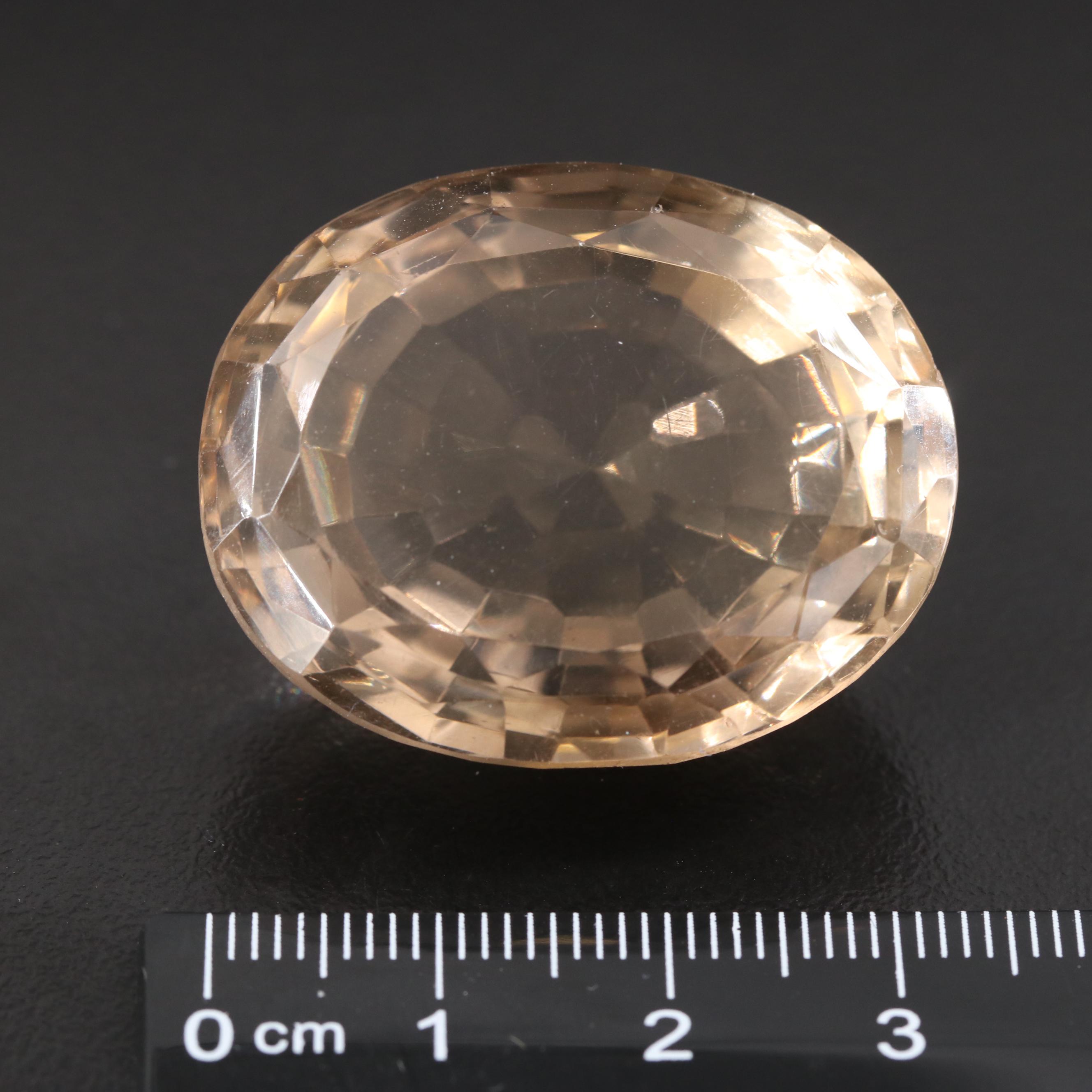 Loose 113.70 CT Smoky Quartz